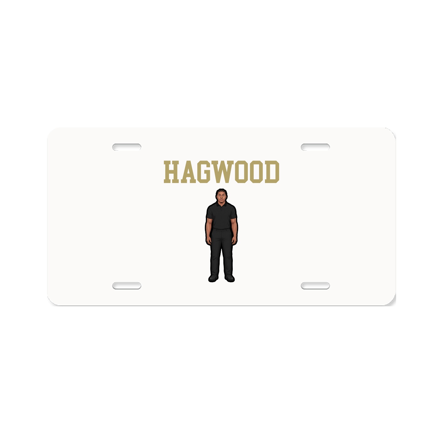 License Plate — Shirsey in Classic