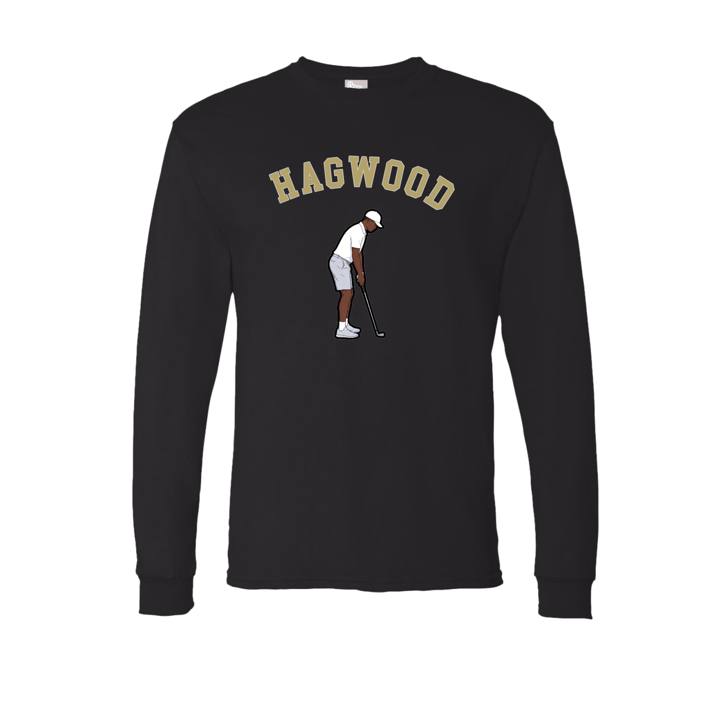 Long Sleeve Tee — Shirsey Arch in Black