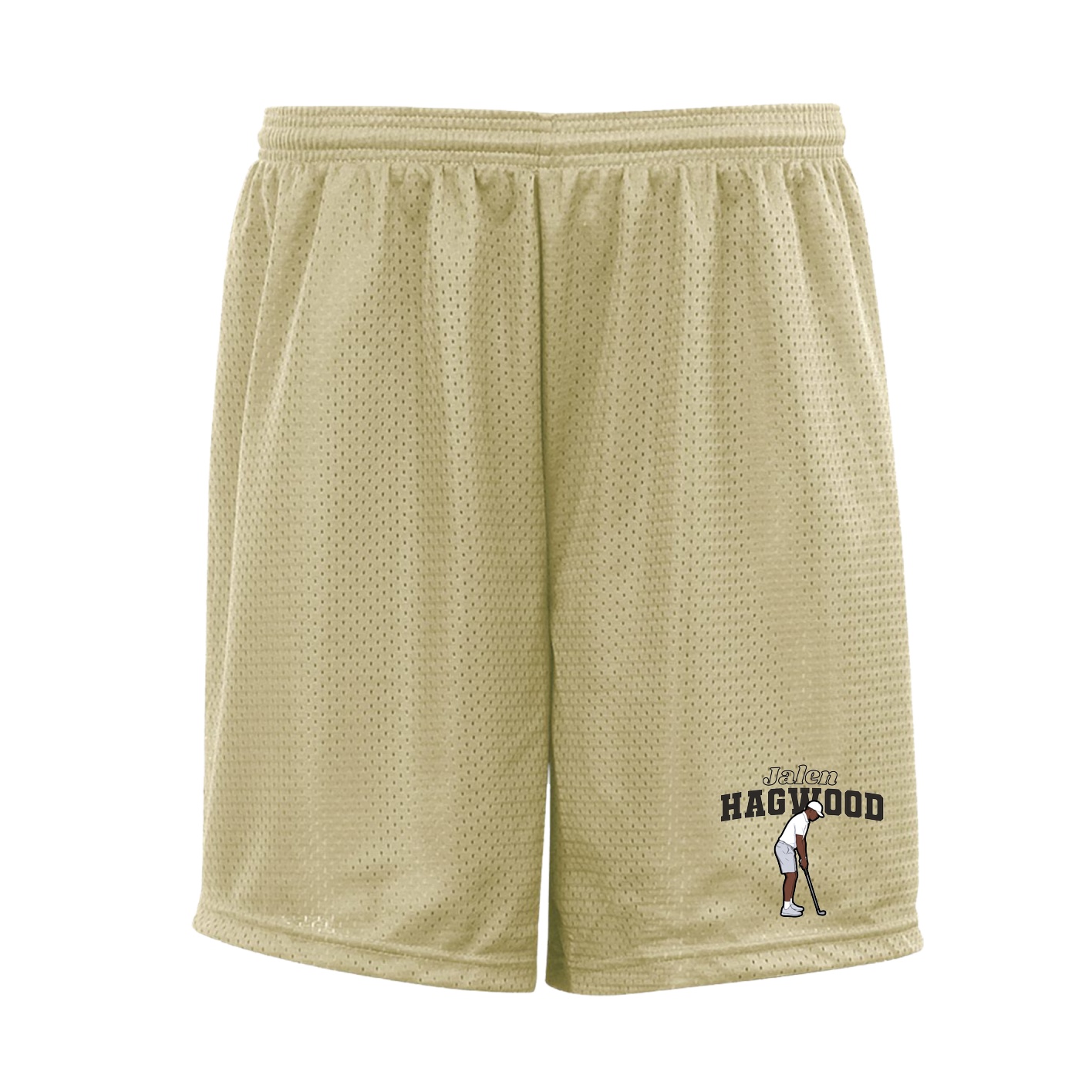 Shorts — Name Arch in Vegas Gold