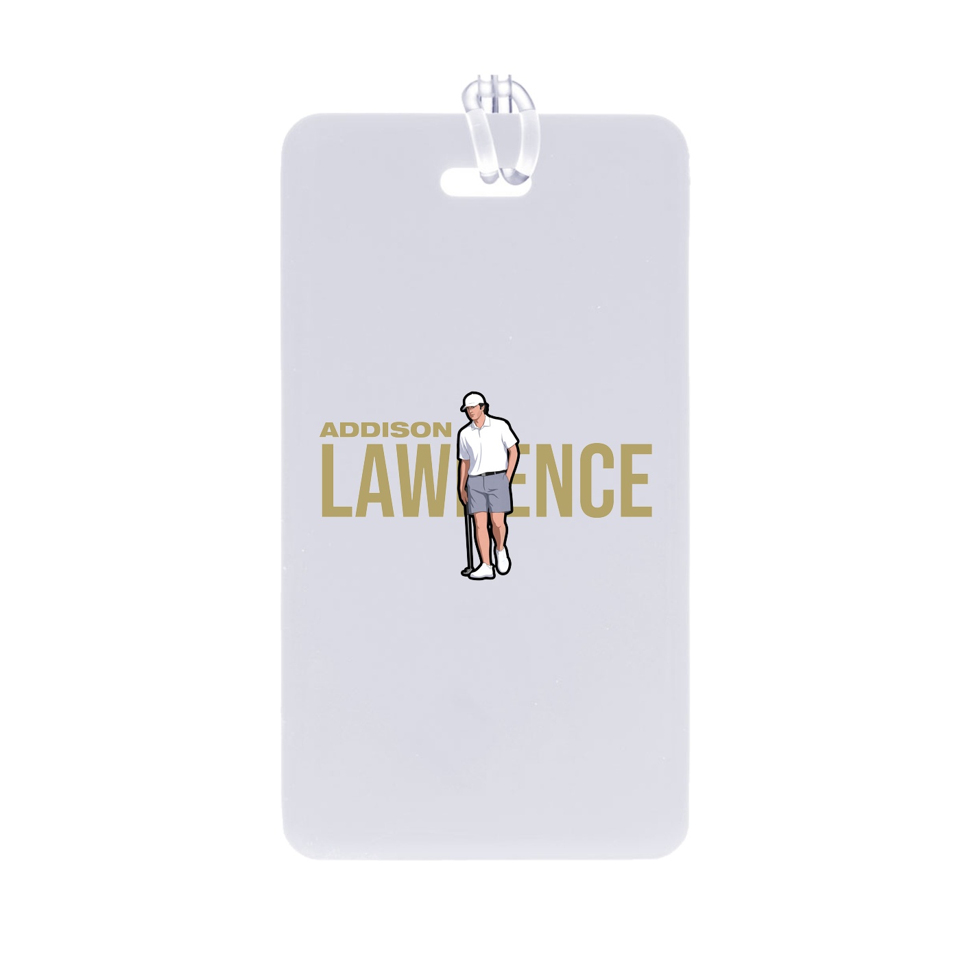 Bag Tag — Player Name in Classic