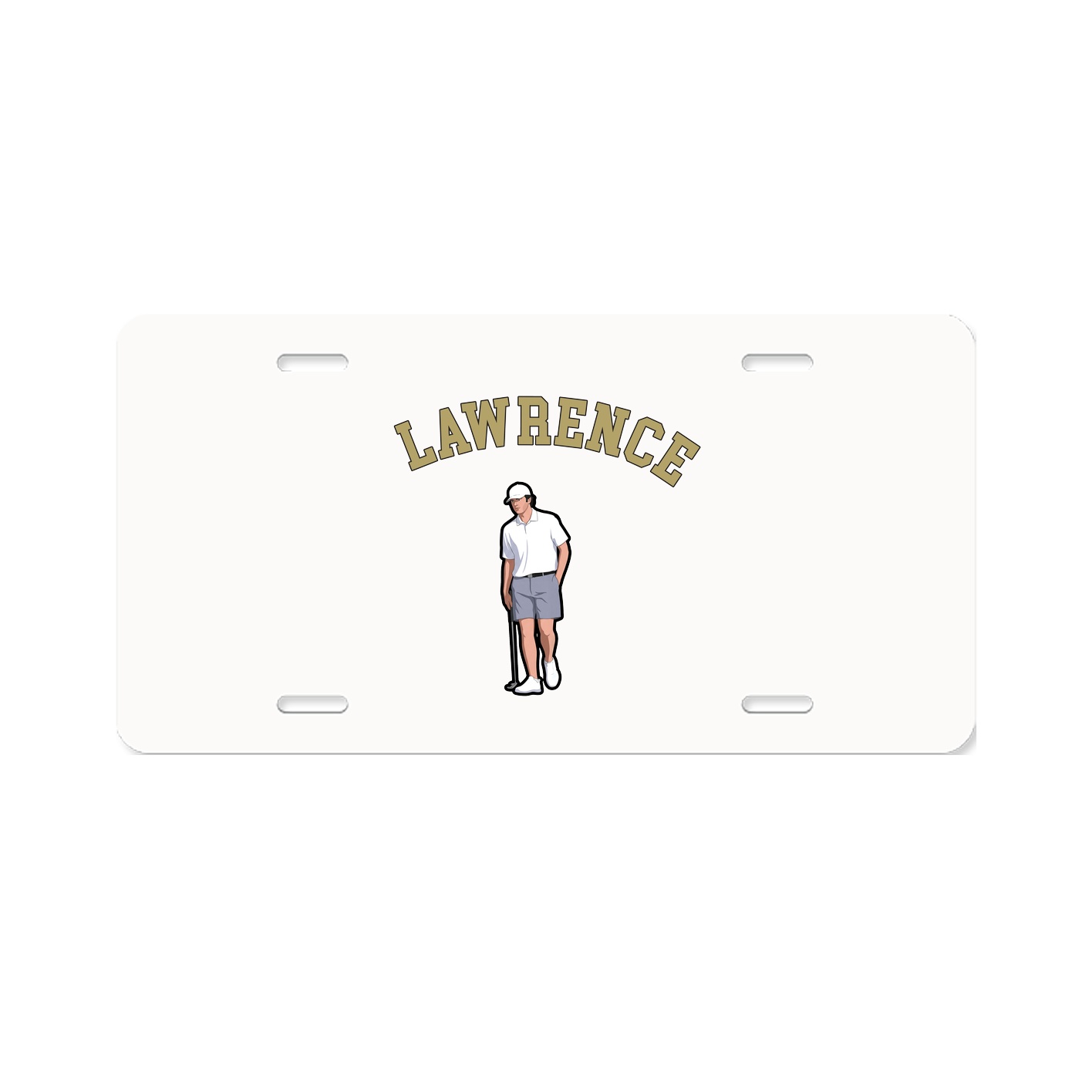 License Plate — Shirsey Arch in Classic