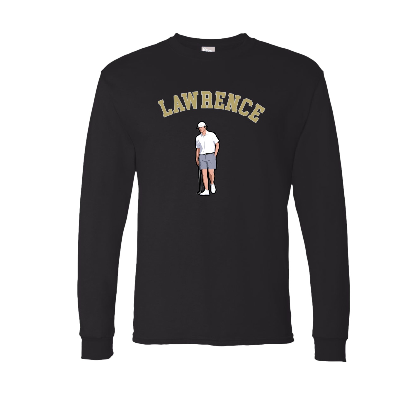 Long Sleeve Tee — Shirsey Arch in Black