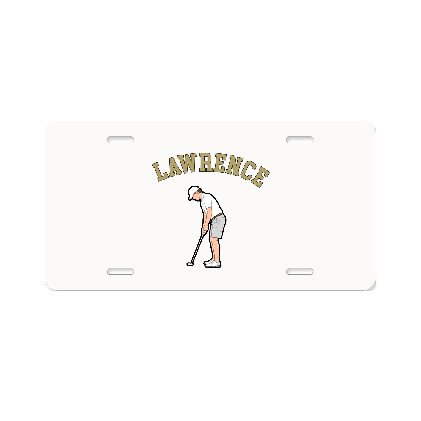 License Plate — Shirsey Arch in Classic