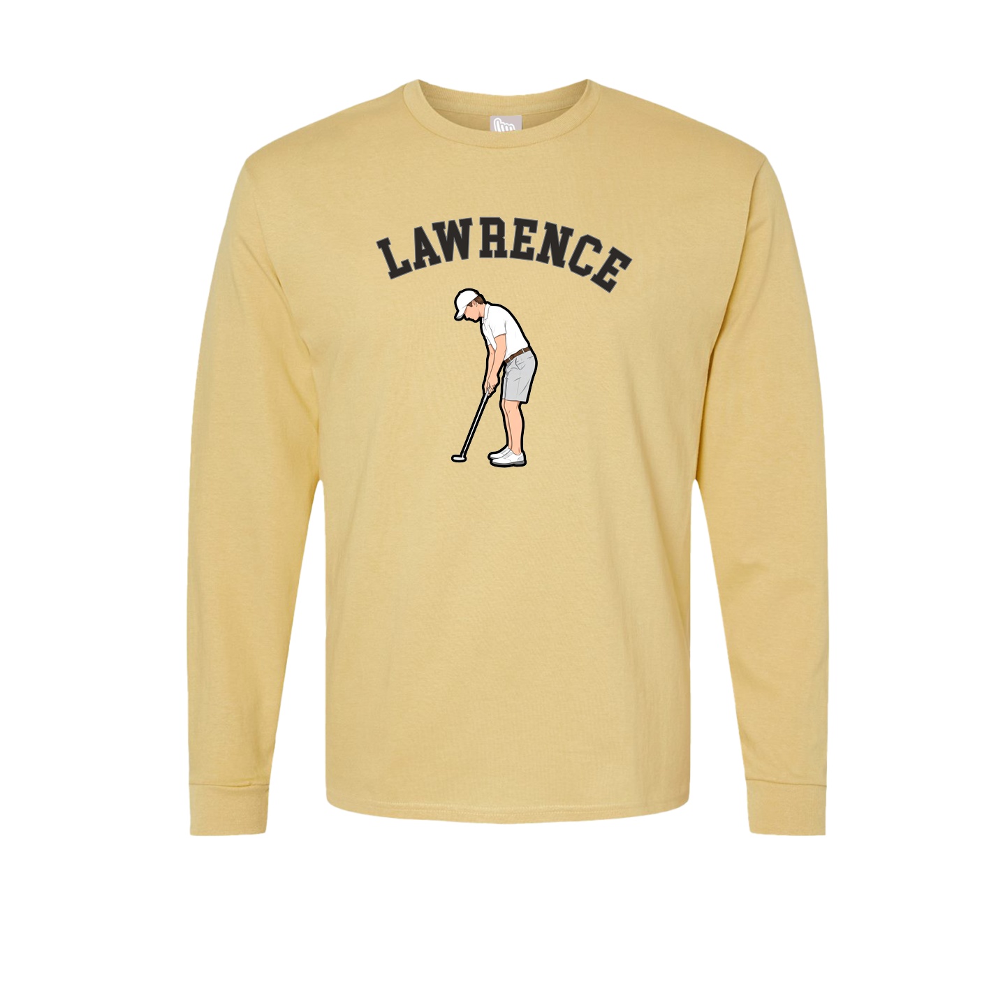 Long Sleeve Tee — Shirsey Arch in Vegas Gold
