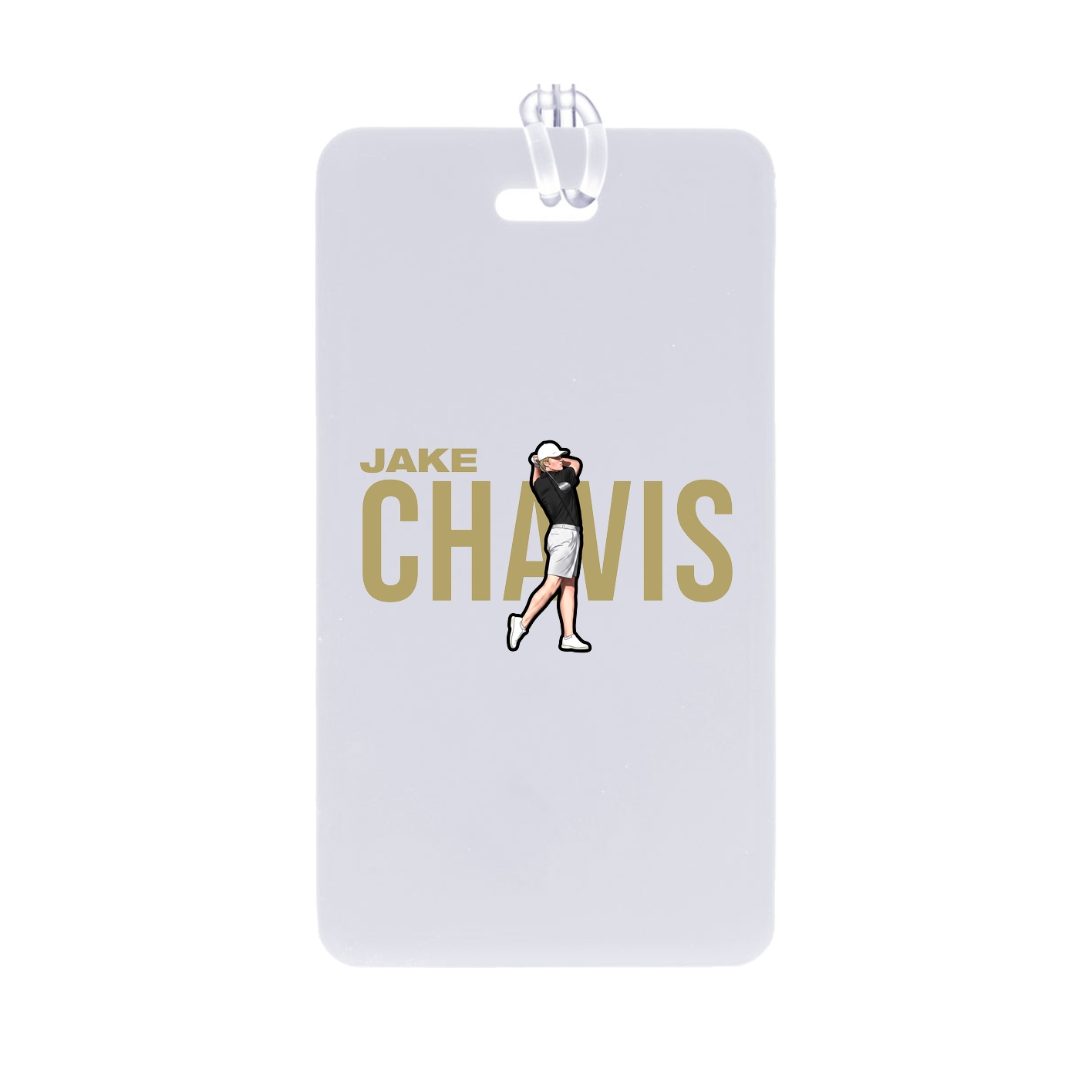 Bag Tag — Player Name in Classic