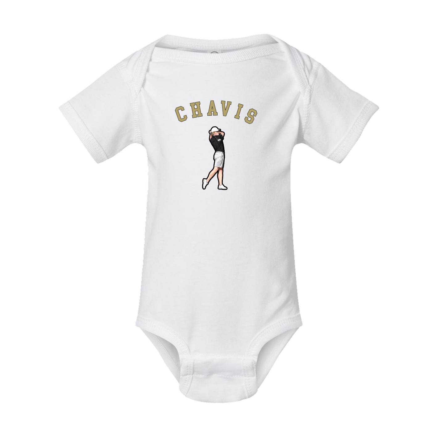 Baby Onesie — Shirsey Arch in White