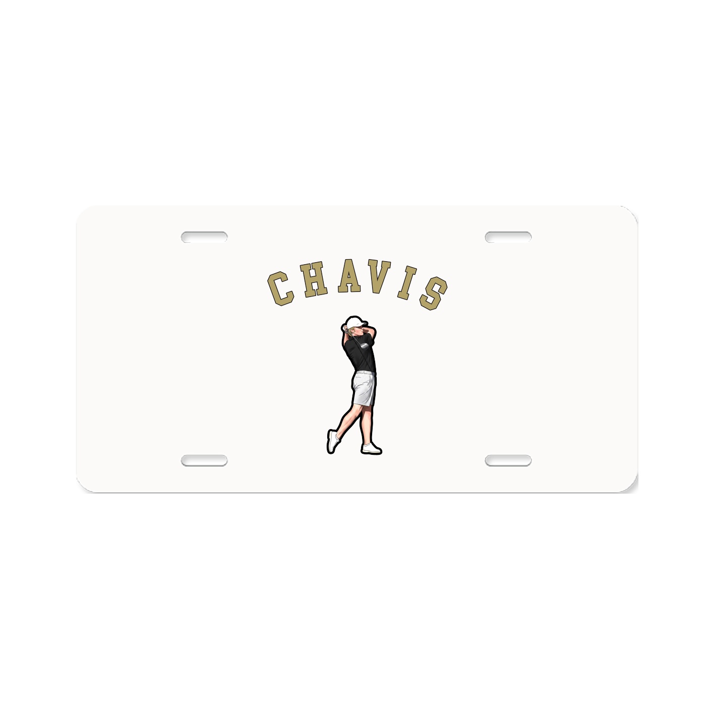 License Plate — Shirsey Arch in Classic