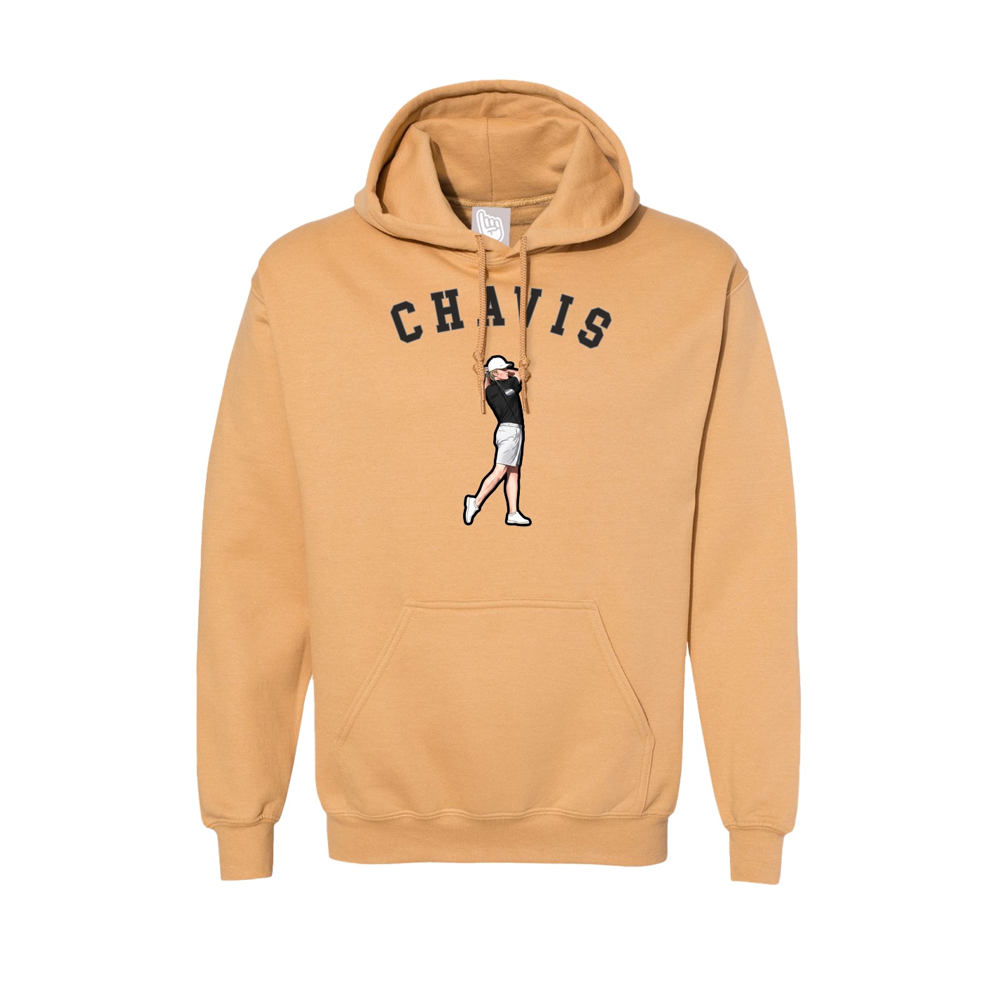 Hoodie — Shirsey Arch in Vegas Gold