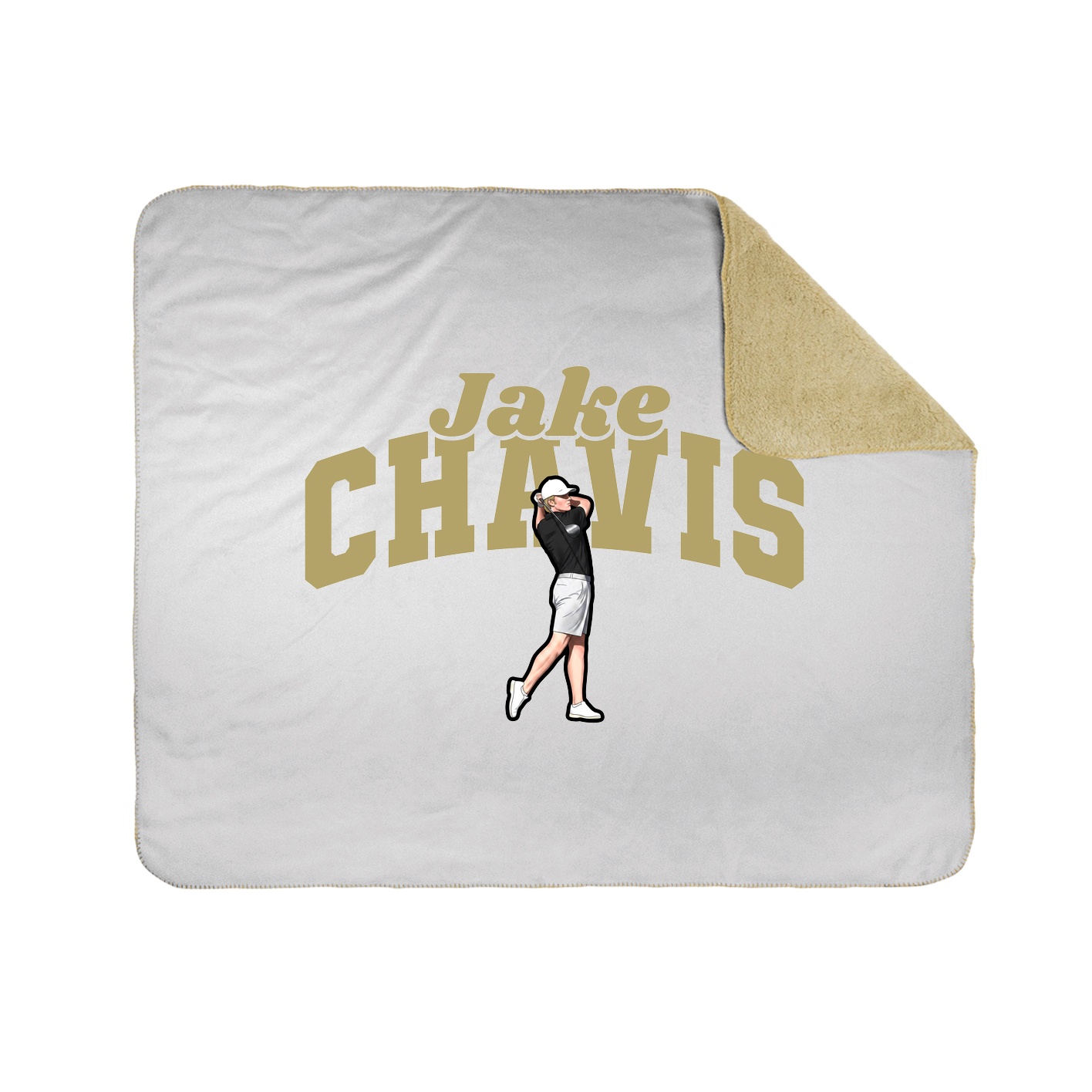 Throw Blanket — Signature Arch in White