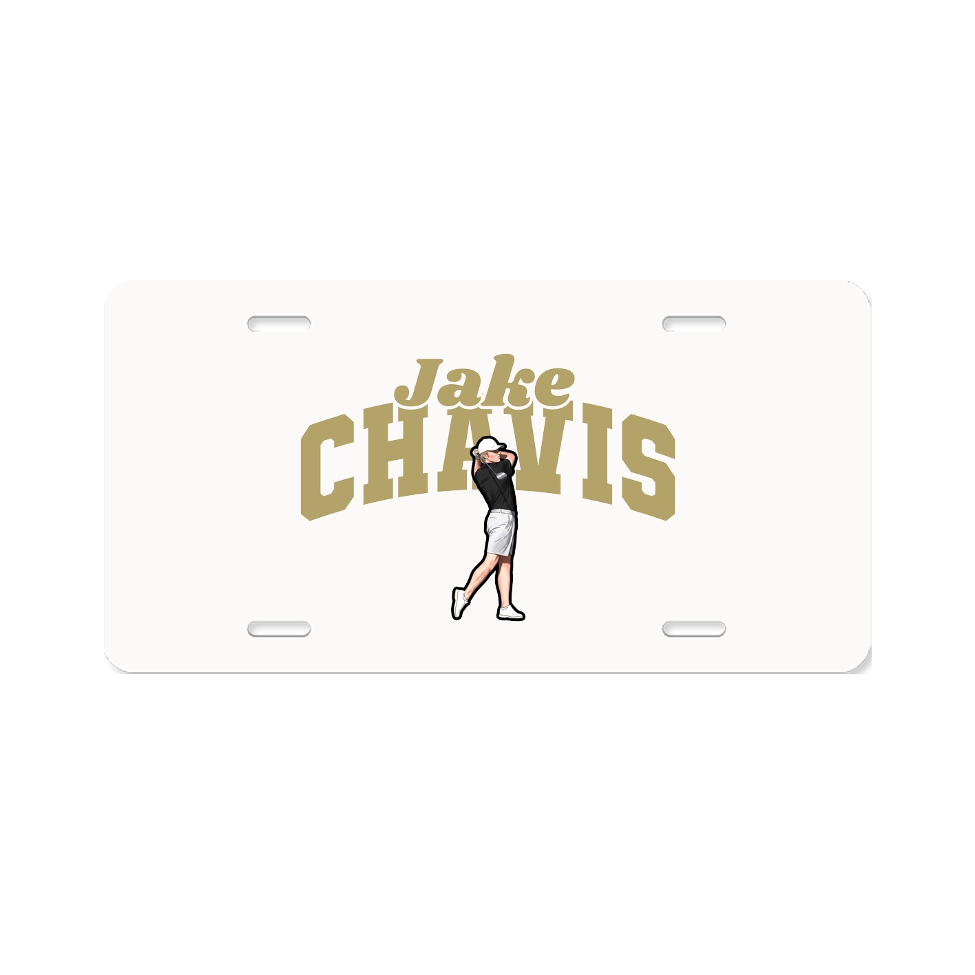 License Plate — Signature Arch in Classic