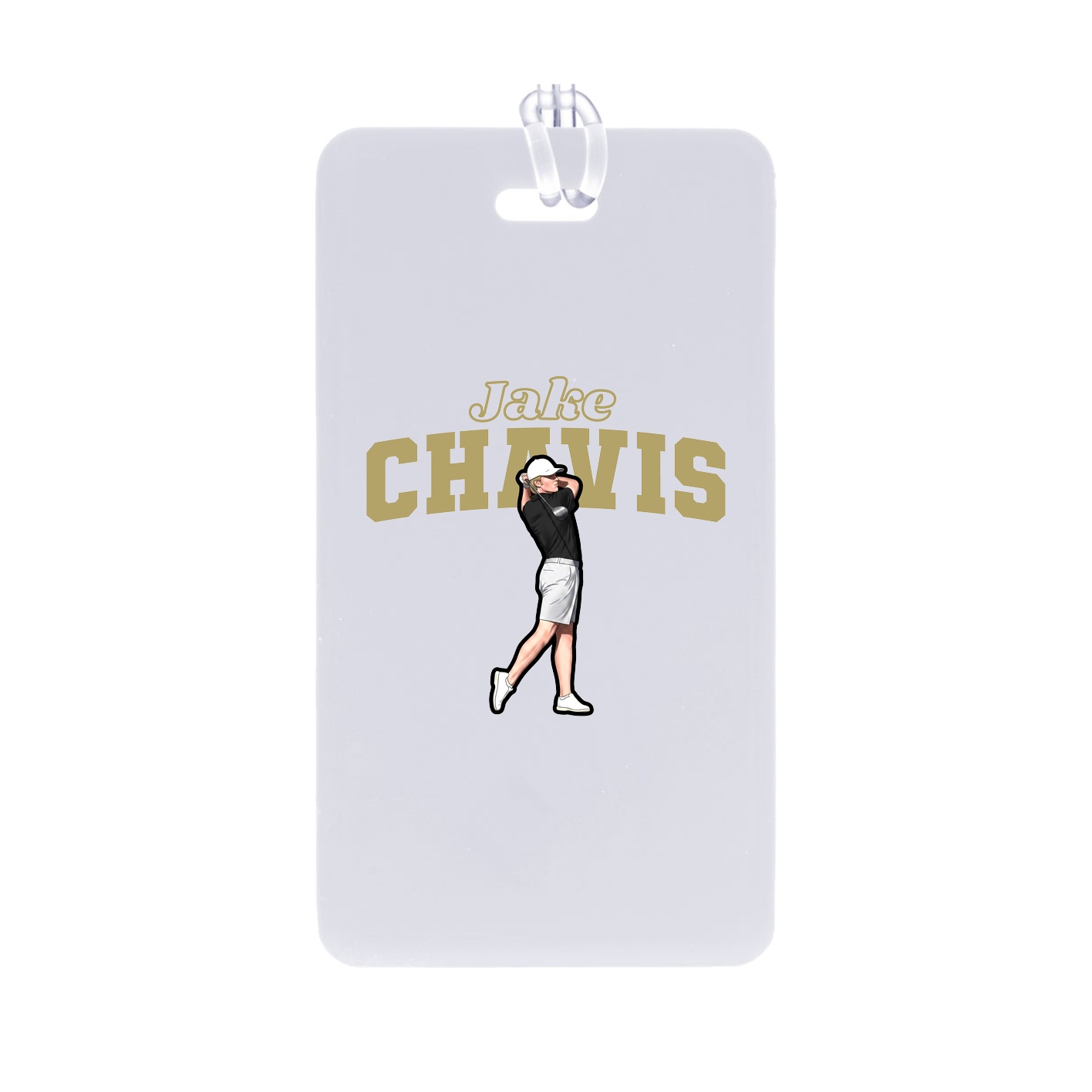 Bag Tag — Name Arch in Classic