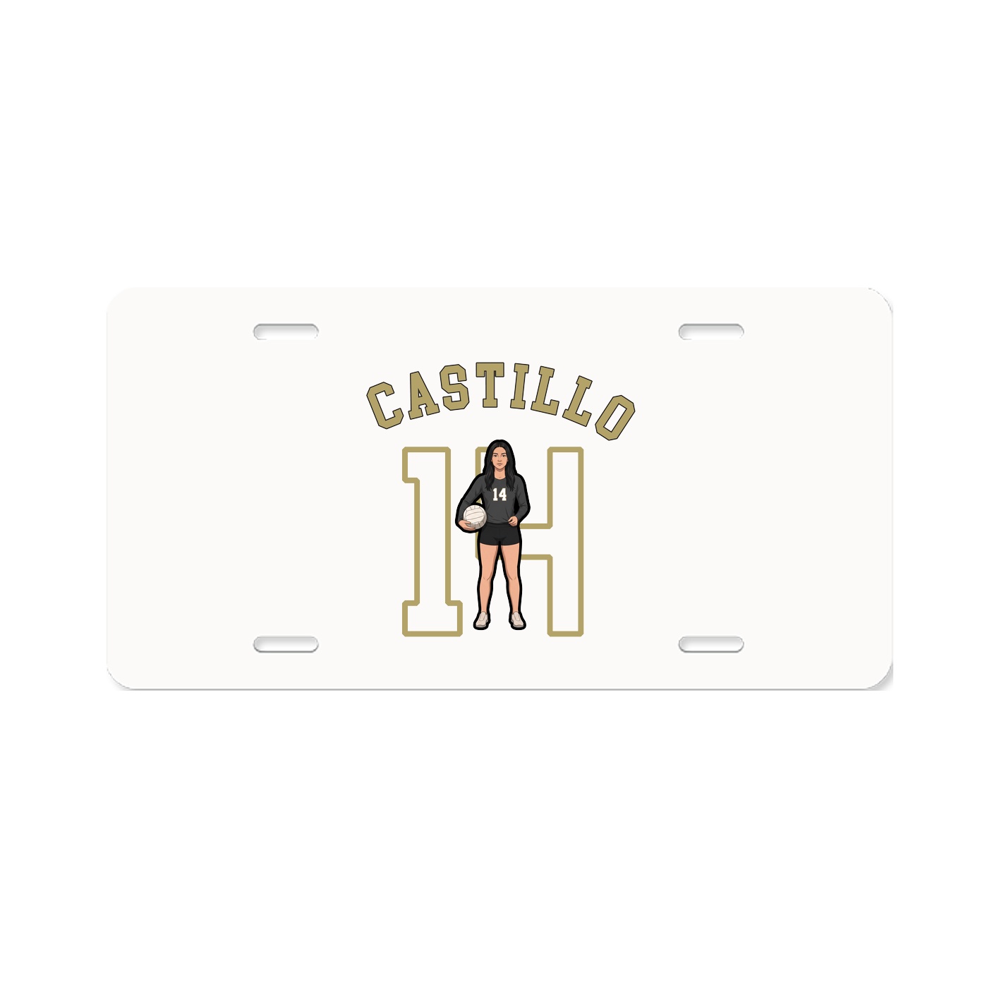 License Plate — Shirsey Arch in Classic