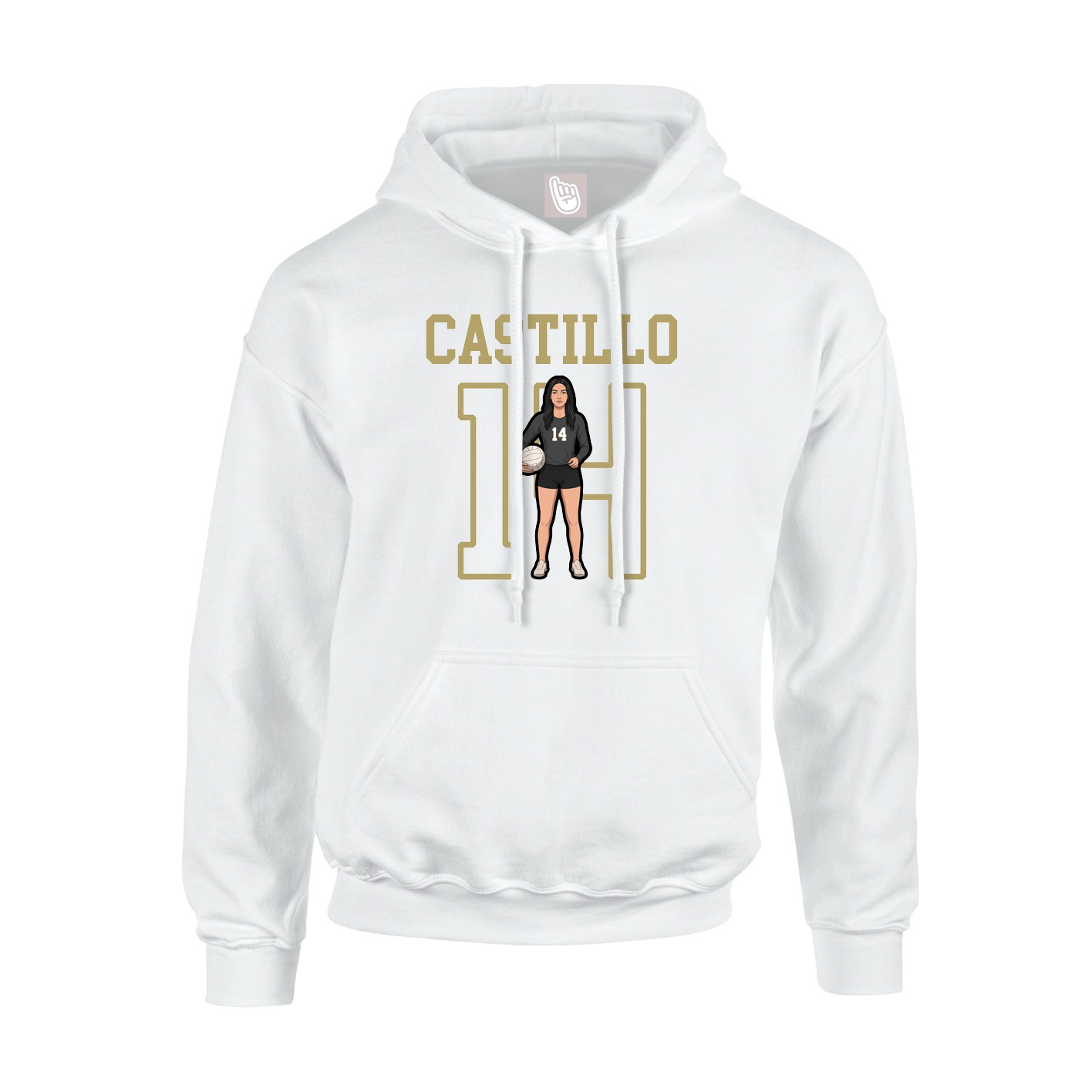 Youth Hoodie — Shirsey in White