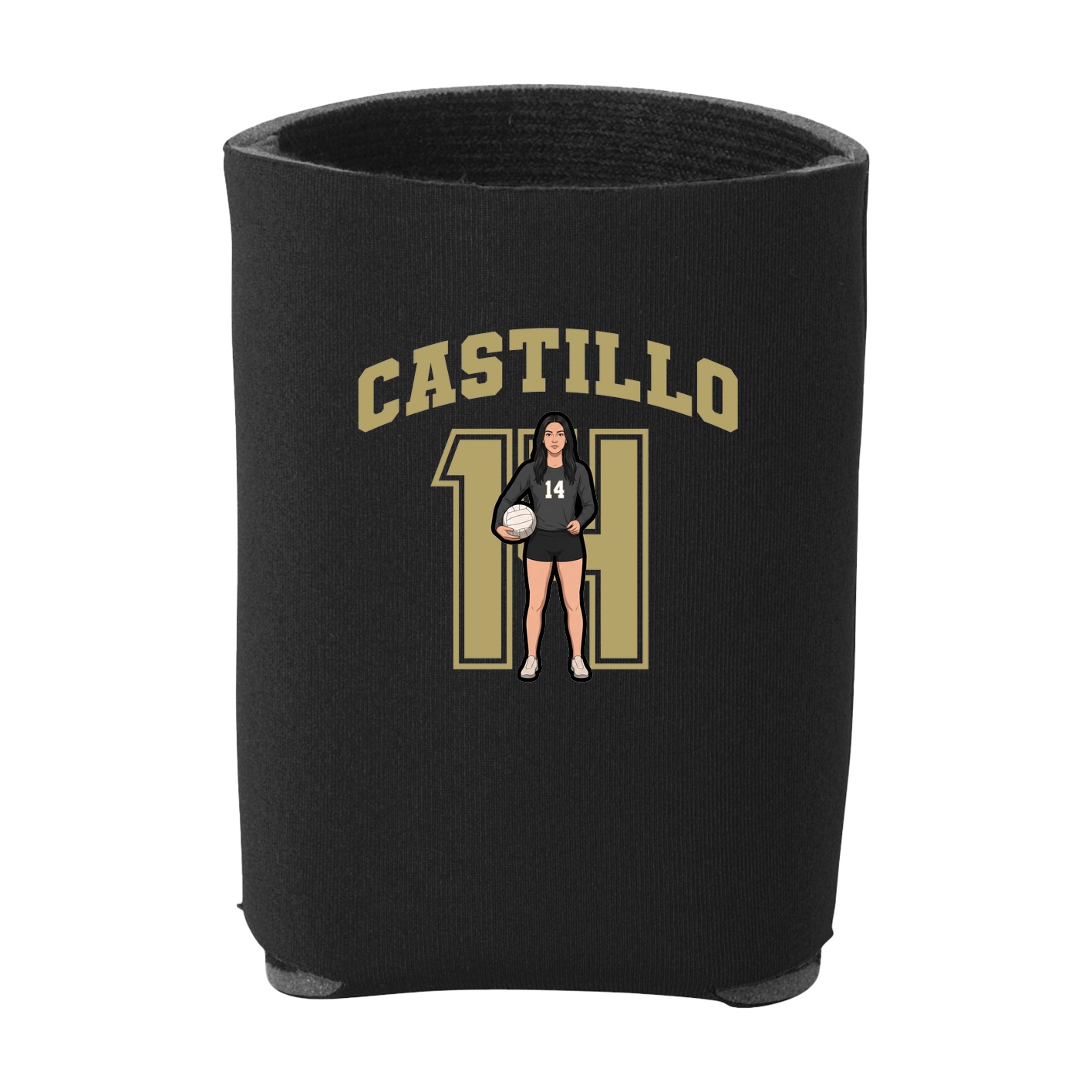Can Holder — Number in Black