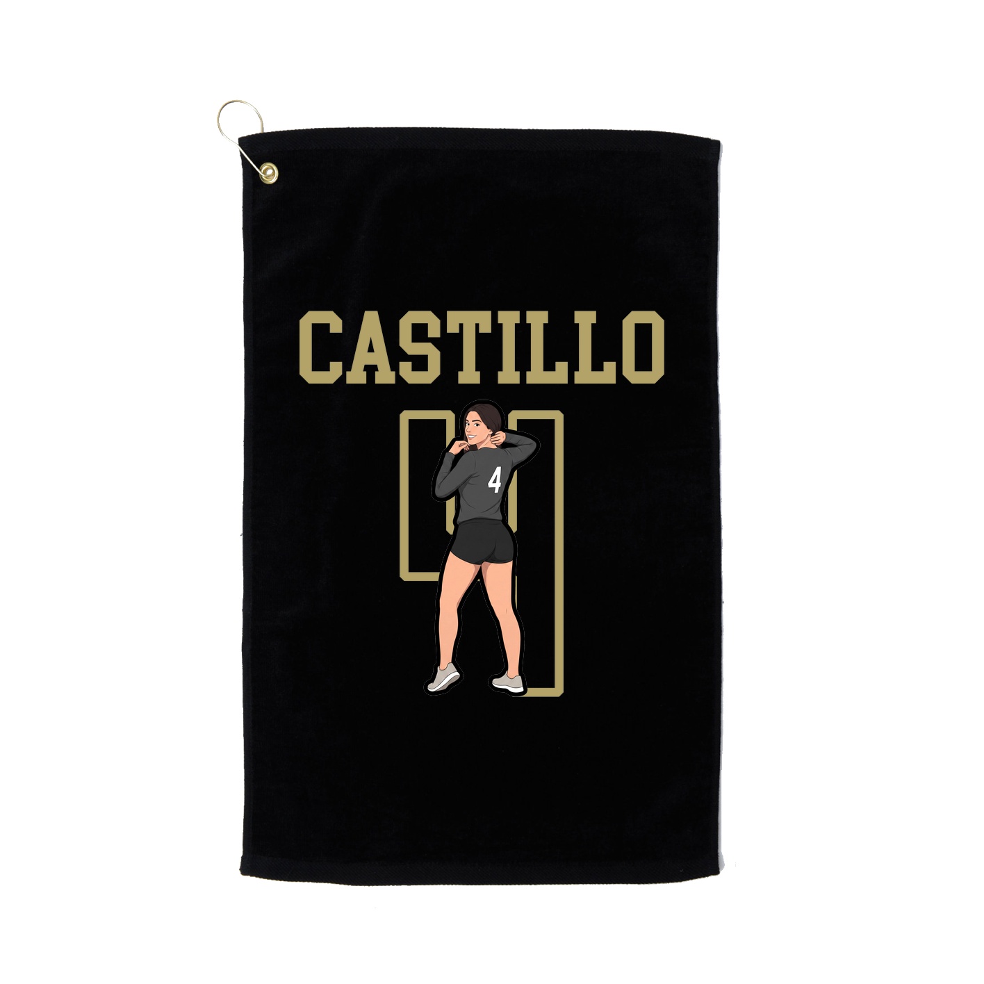 Golf Towel — Shirsey in Black