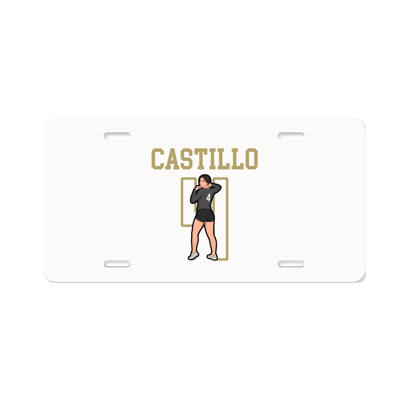 License Plate — Shirsey in Classic