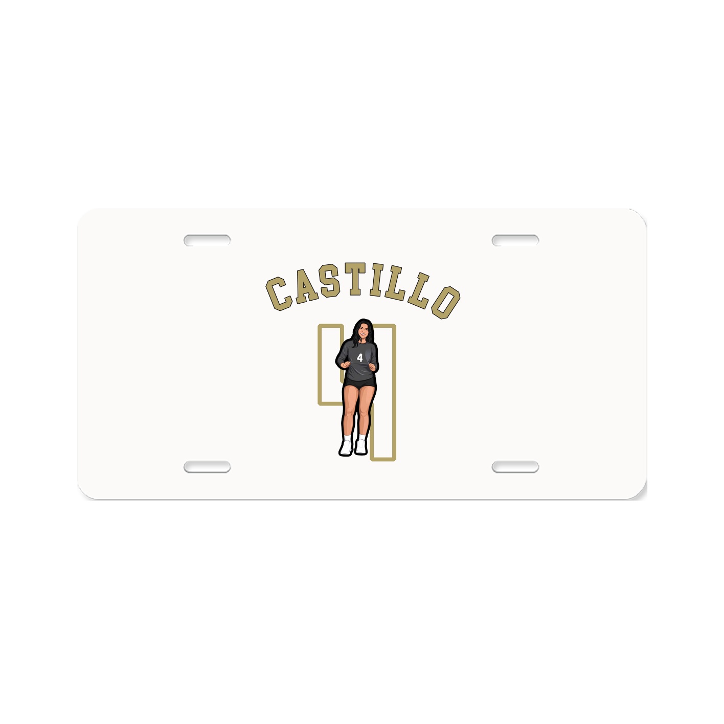 License Plate — Shirsey Arch in Classic