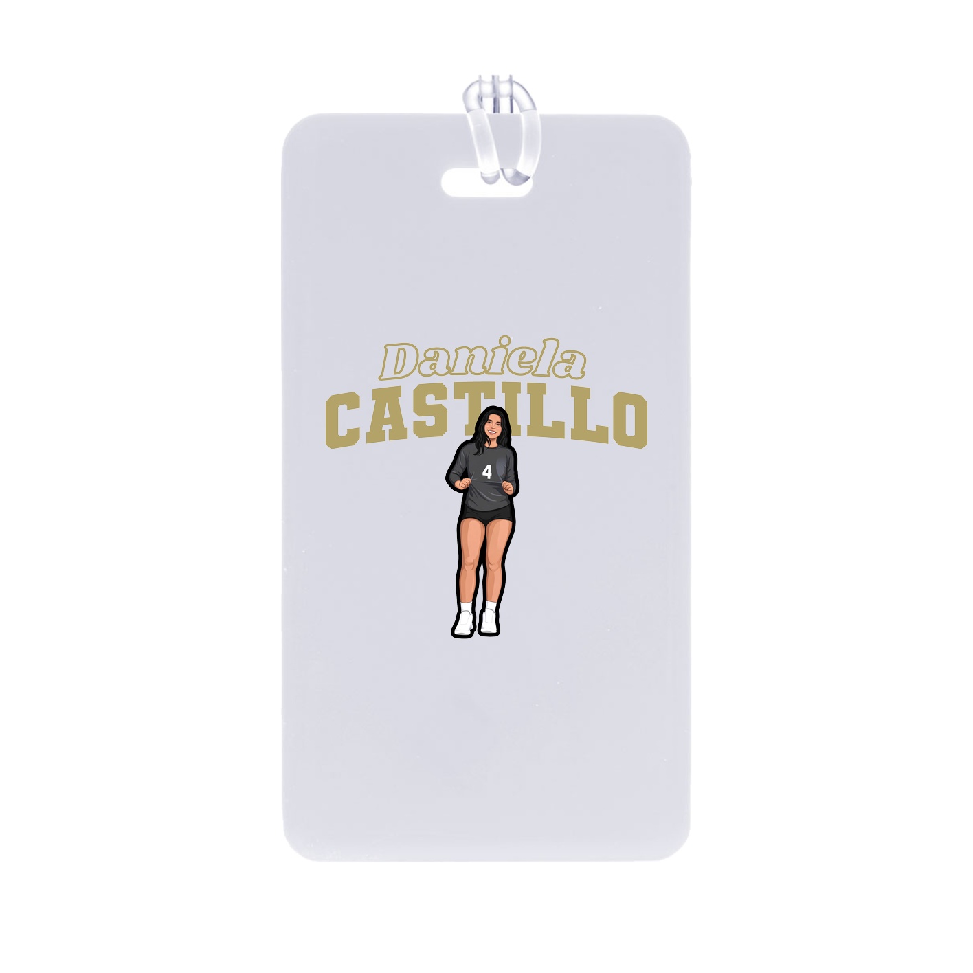 Bag Tag — Name Arch in Classic