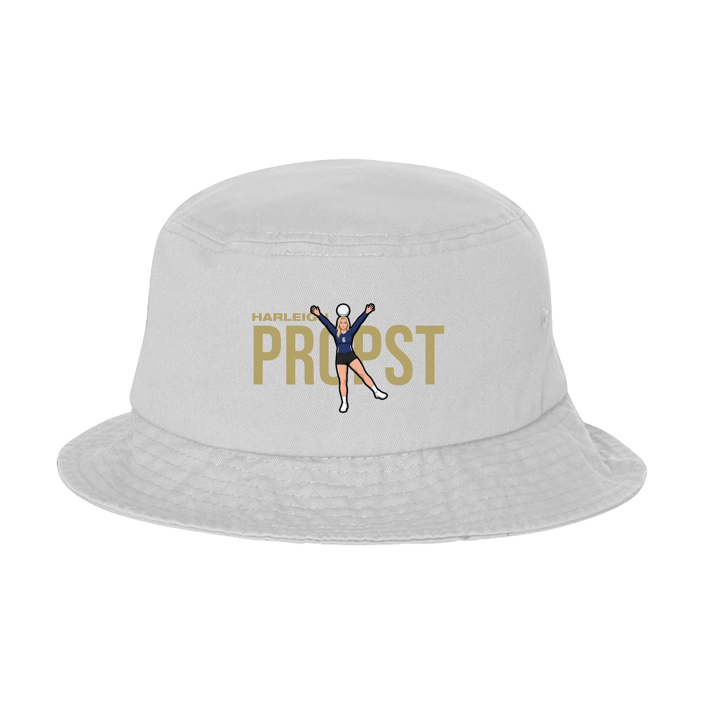 Bucket Cap — Player Name in White