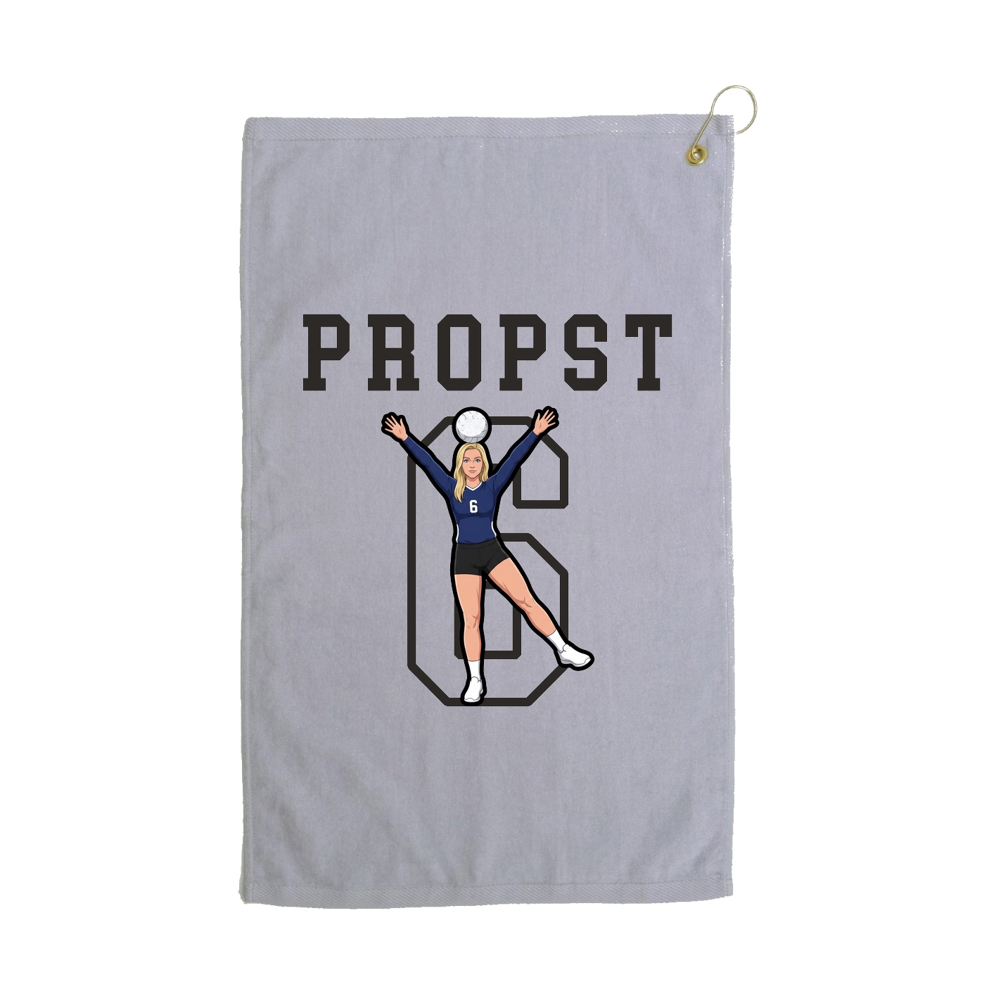 Golf Towel — Shirsey in Grey