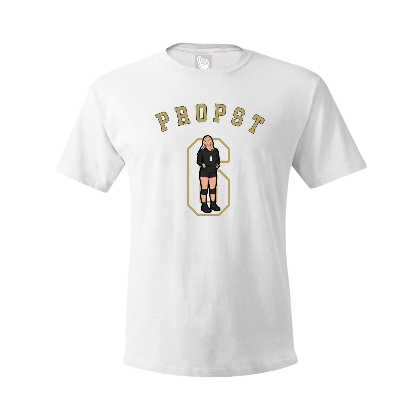 Youth Tee — Shirsey Arch in White