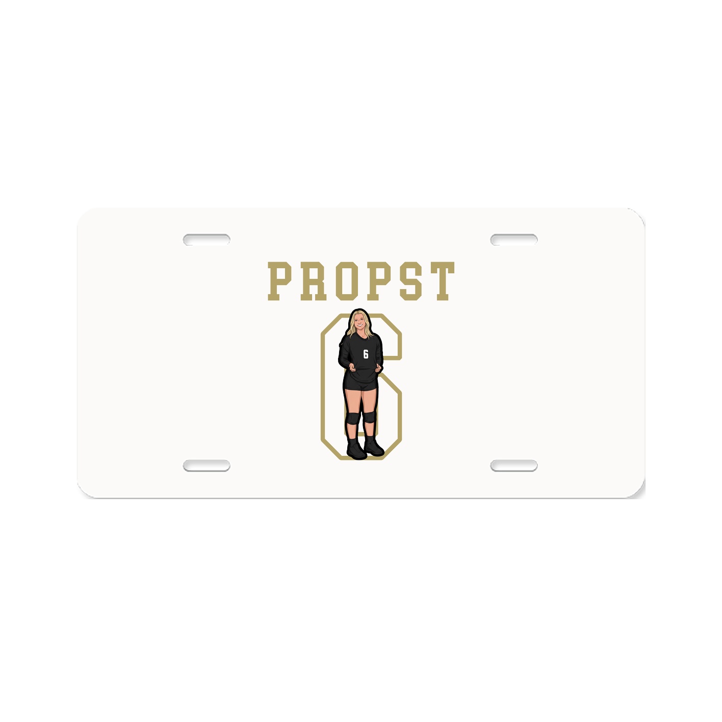 License Plate — Shirsey in Classic