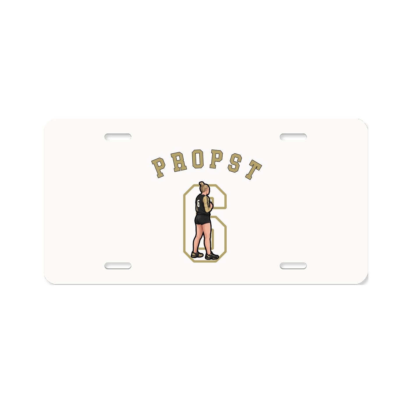 License Plate — Shirsey Arch in Classic