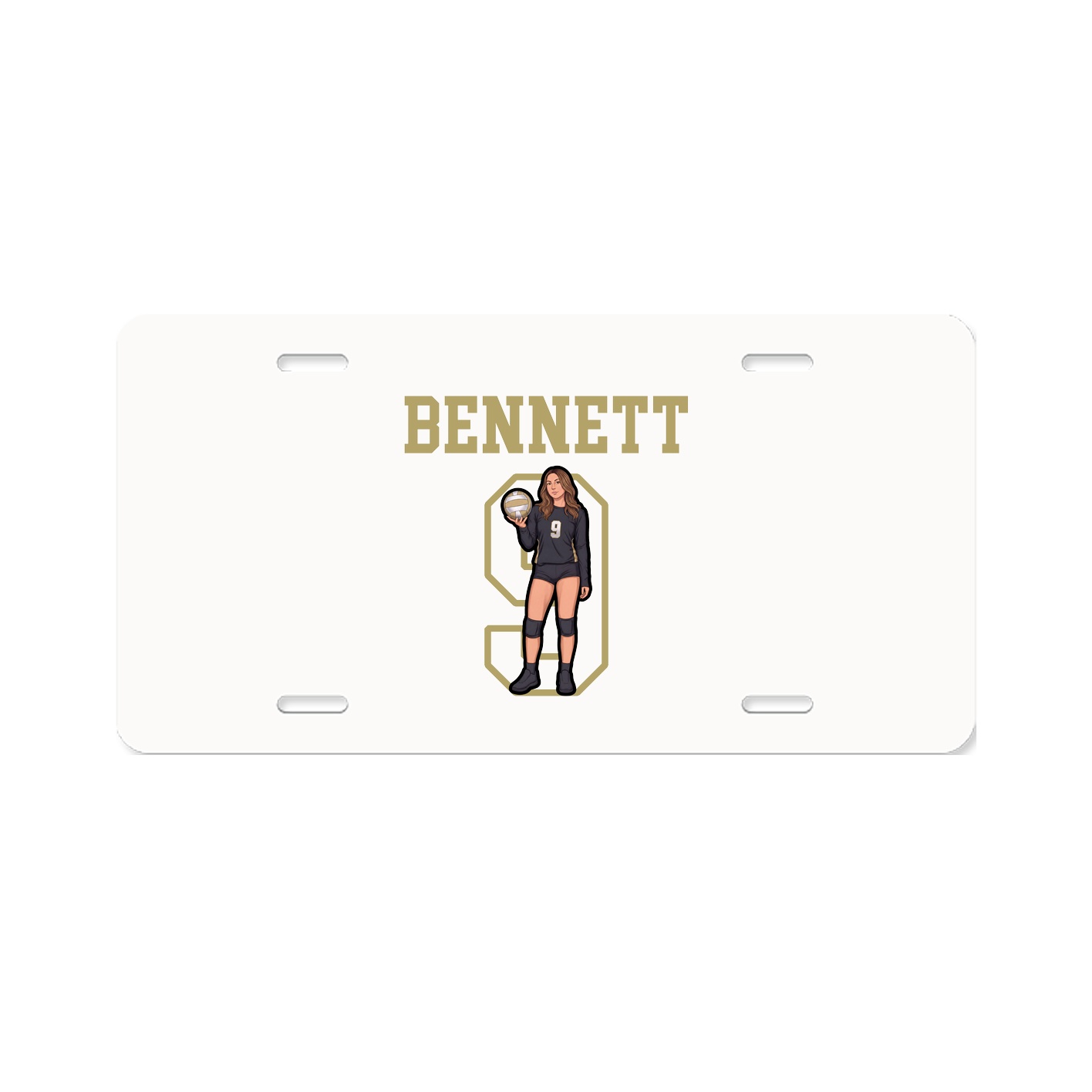 License Plate — Shirsey in Classic