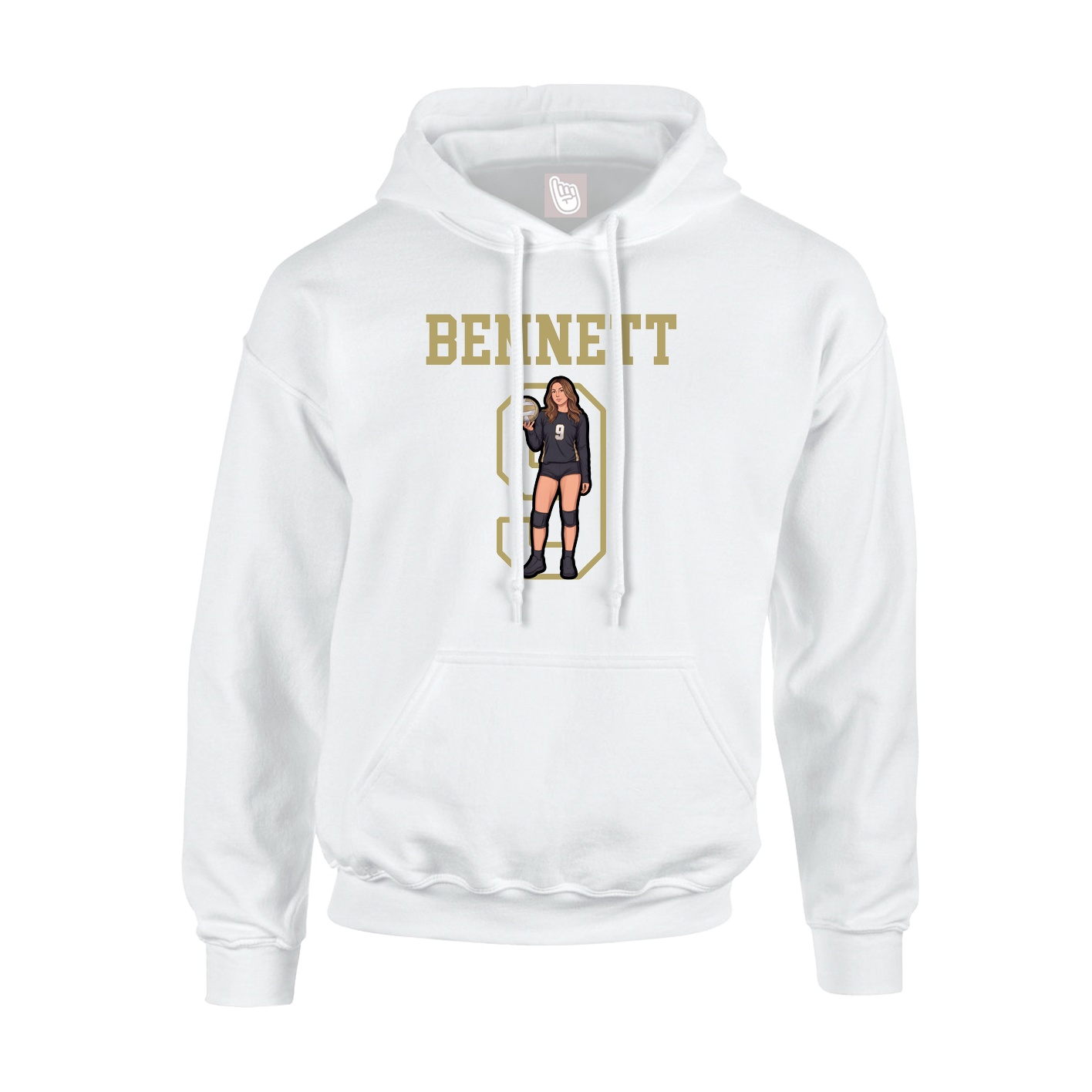 Youth Hoodie — Shirsey in White