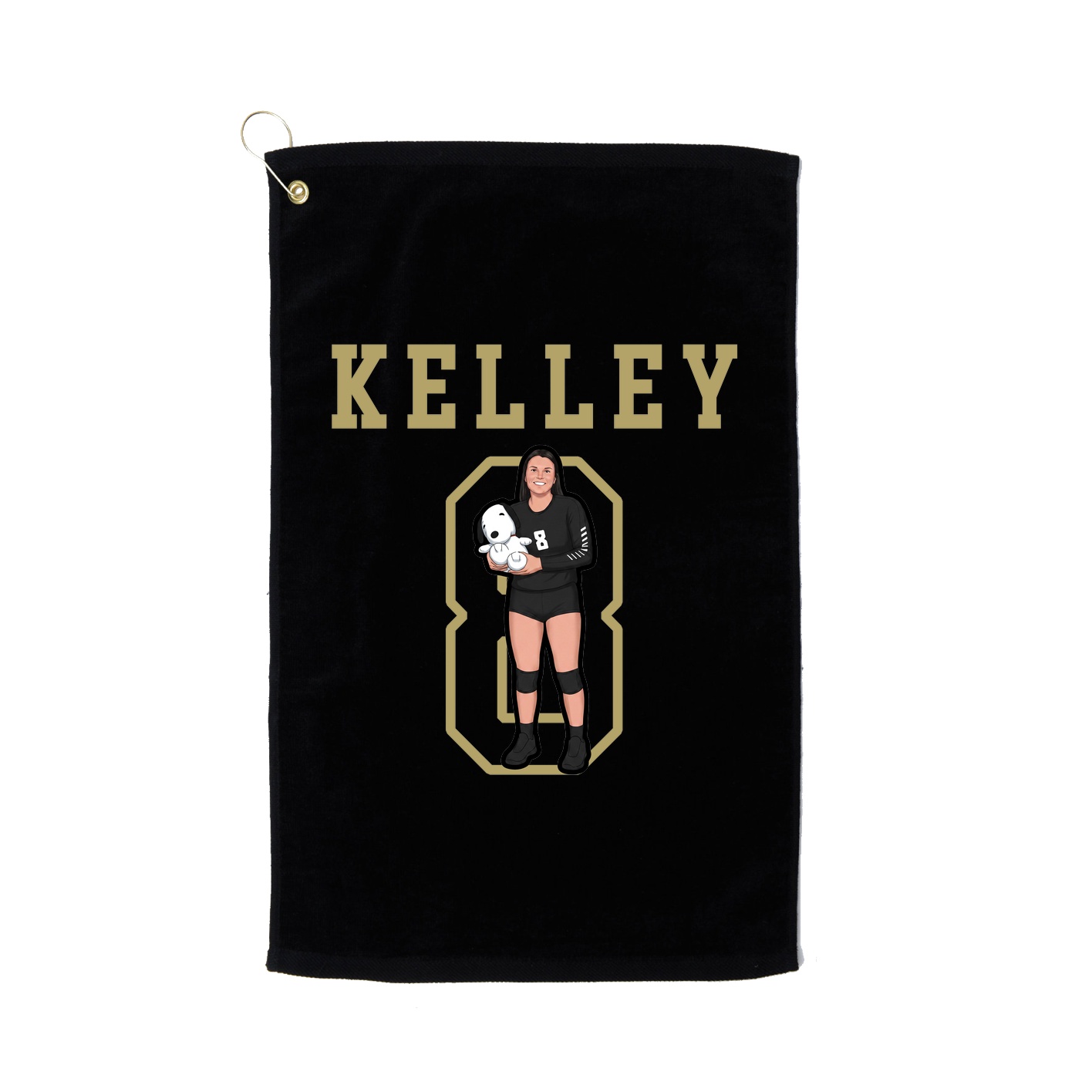 Golf Towel — Shirsey in Black