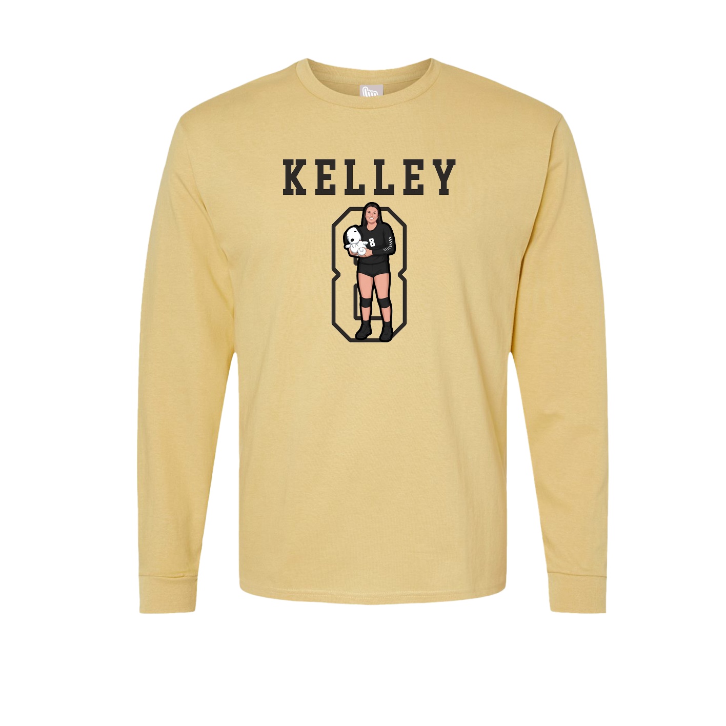 Long Sleeve Tee — Shirsey in Vegas Gold