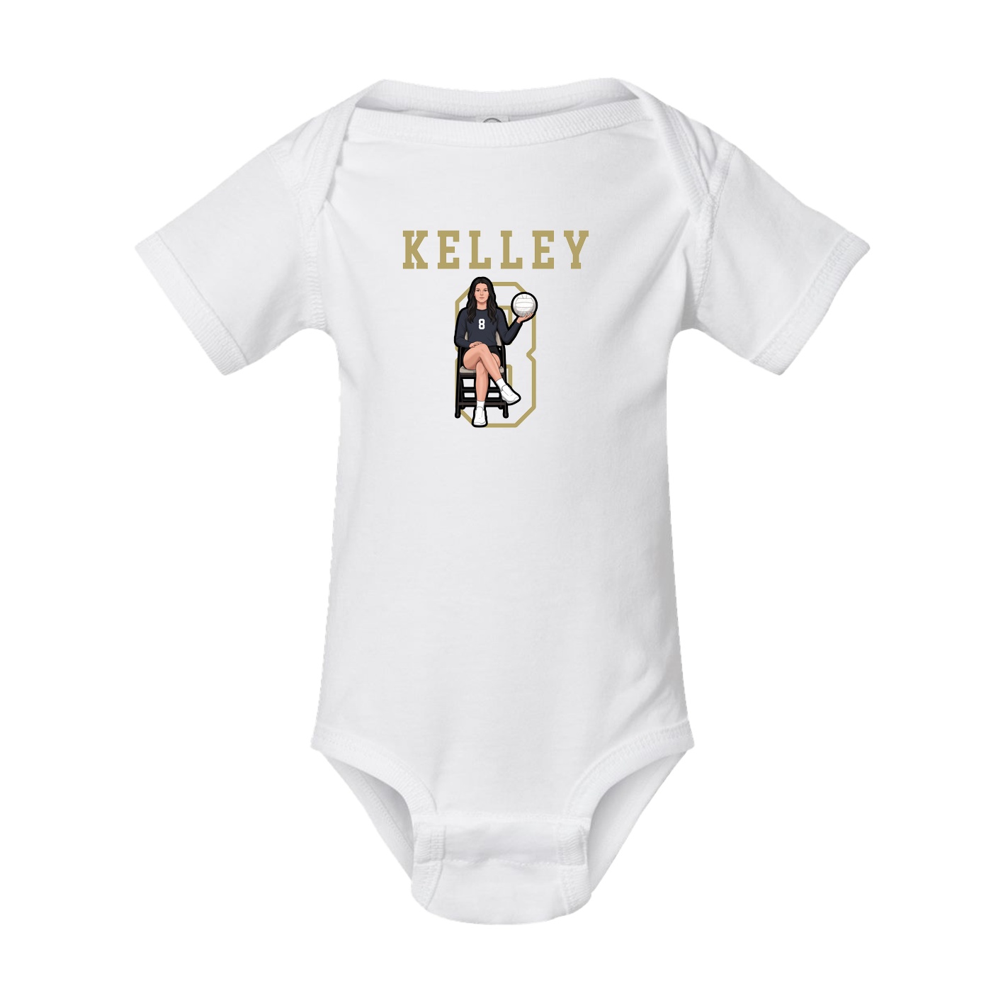 Baby Onesie — Shirsey in White