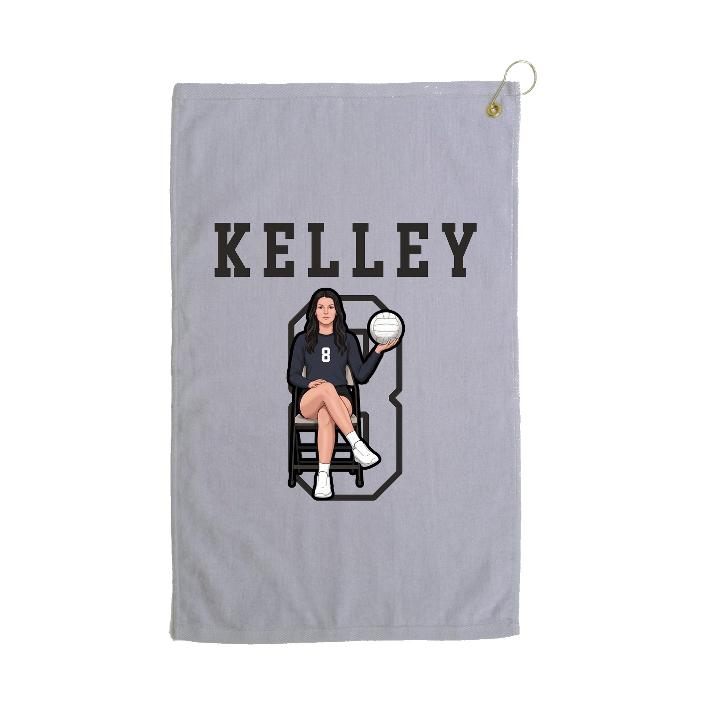 Golf Towel — Shirsey in Grey