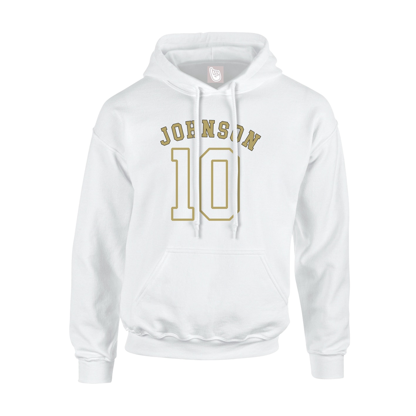 Hoodie — Shirsey Arch in White