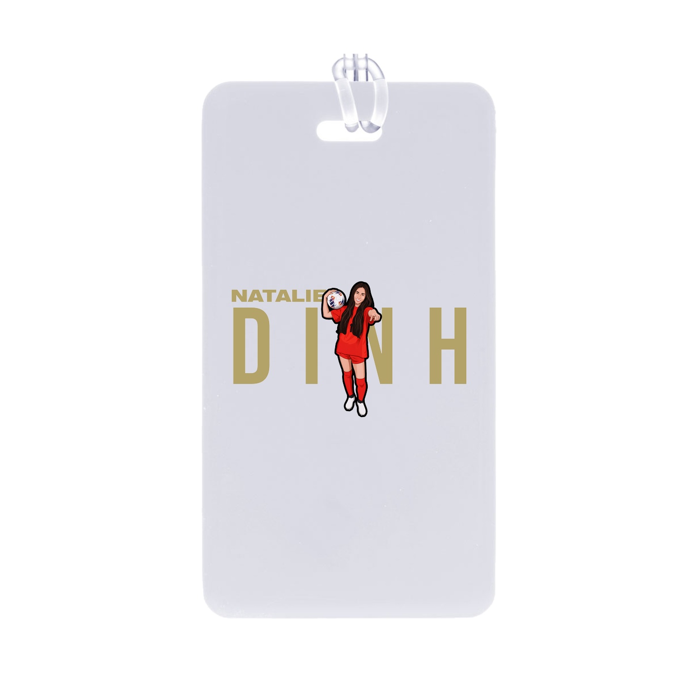 Bag Tag — Player Name in Classic
