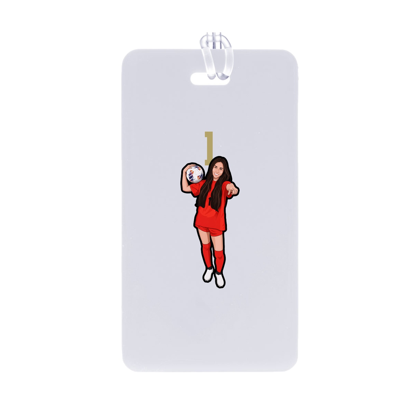 Bag Tag — Number Top in Classic