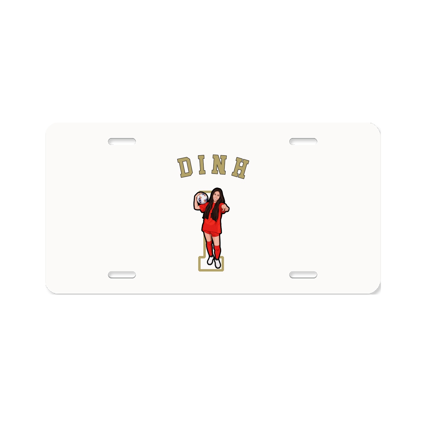License Plate — Shirsey Arch in Classic