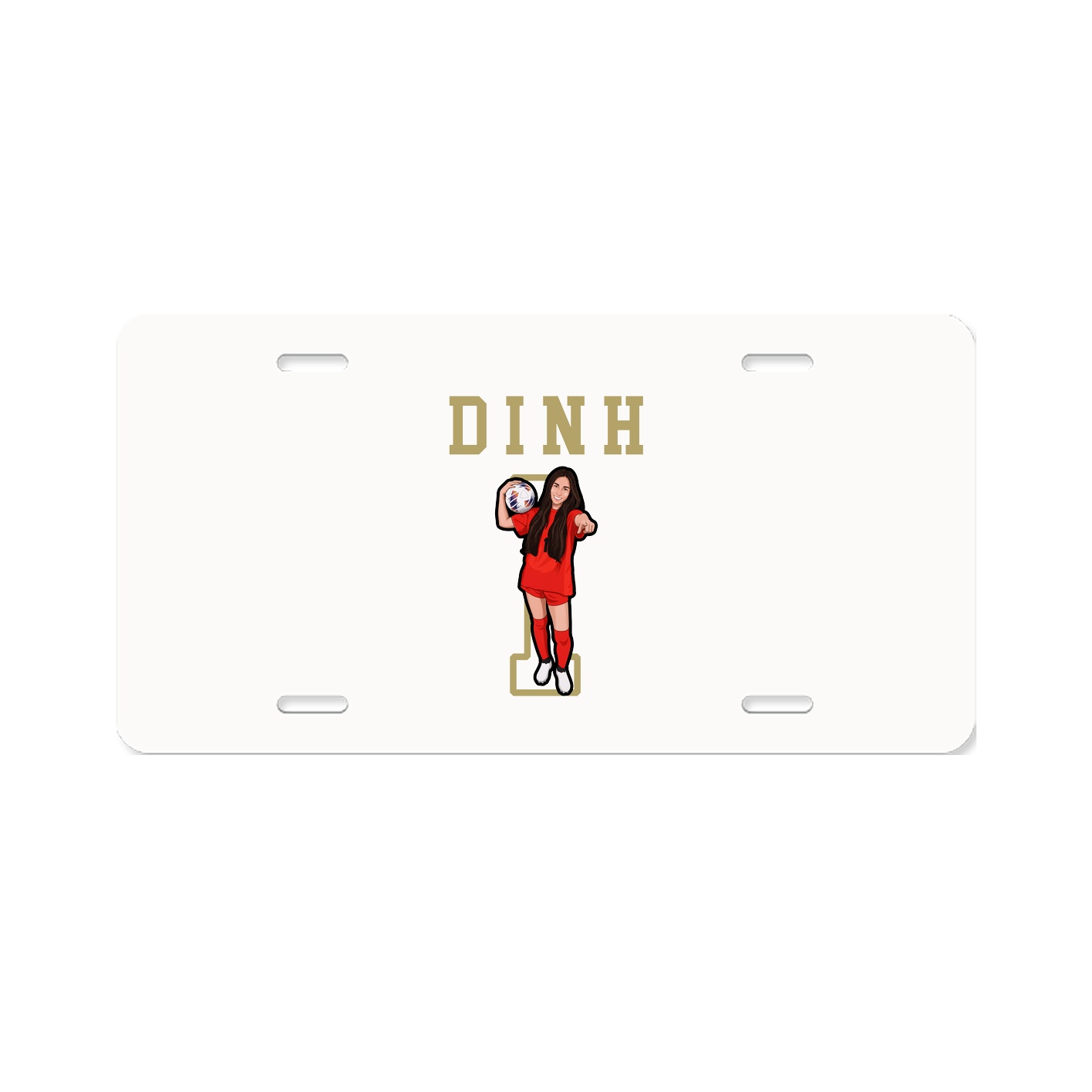 License Plate — Shirsey in Classic