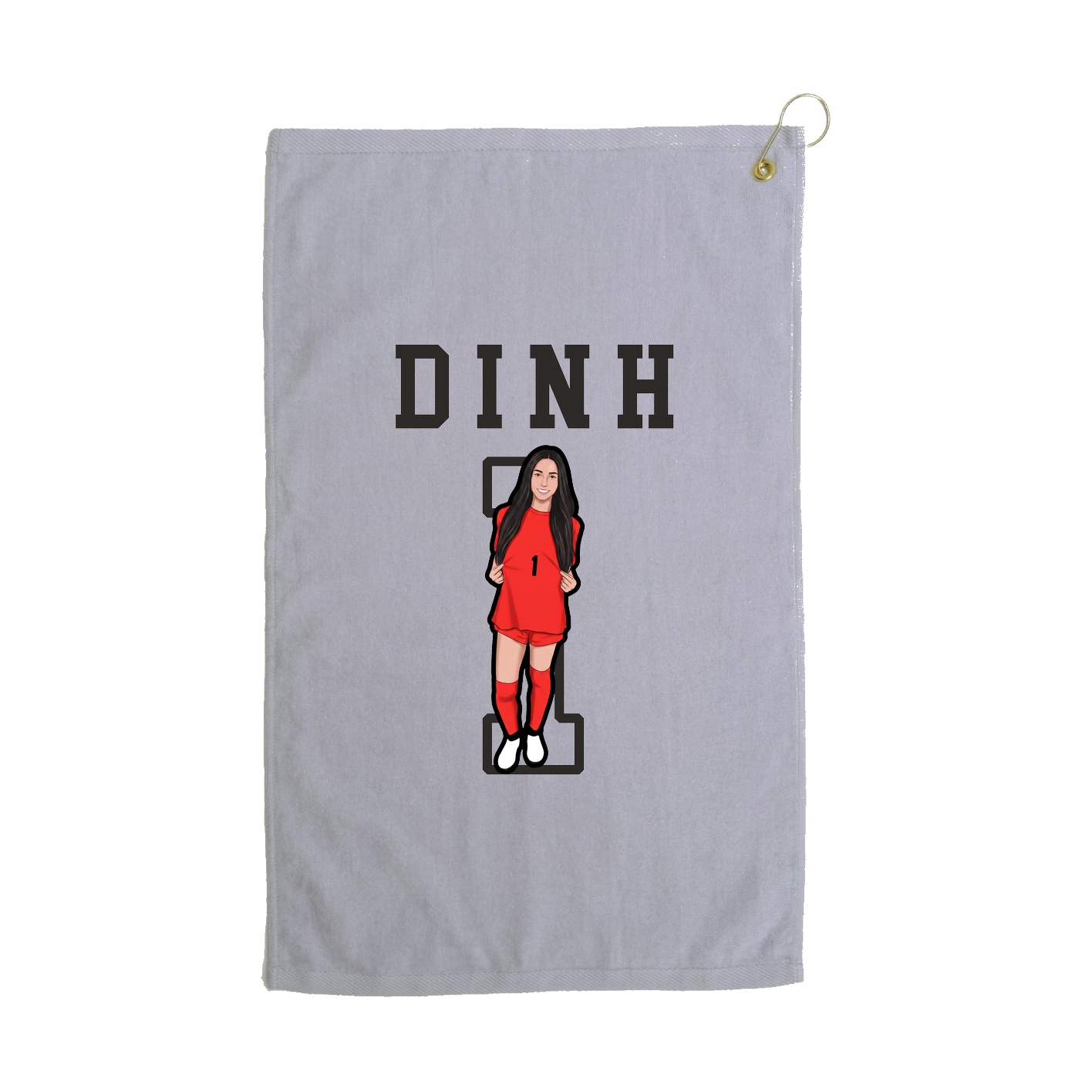 Golf Towel — Shirsey in Grey