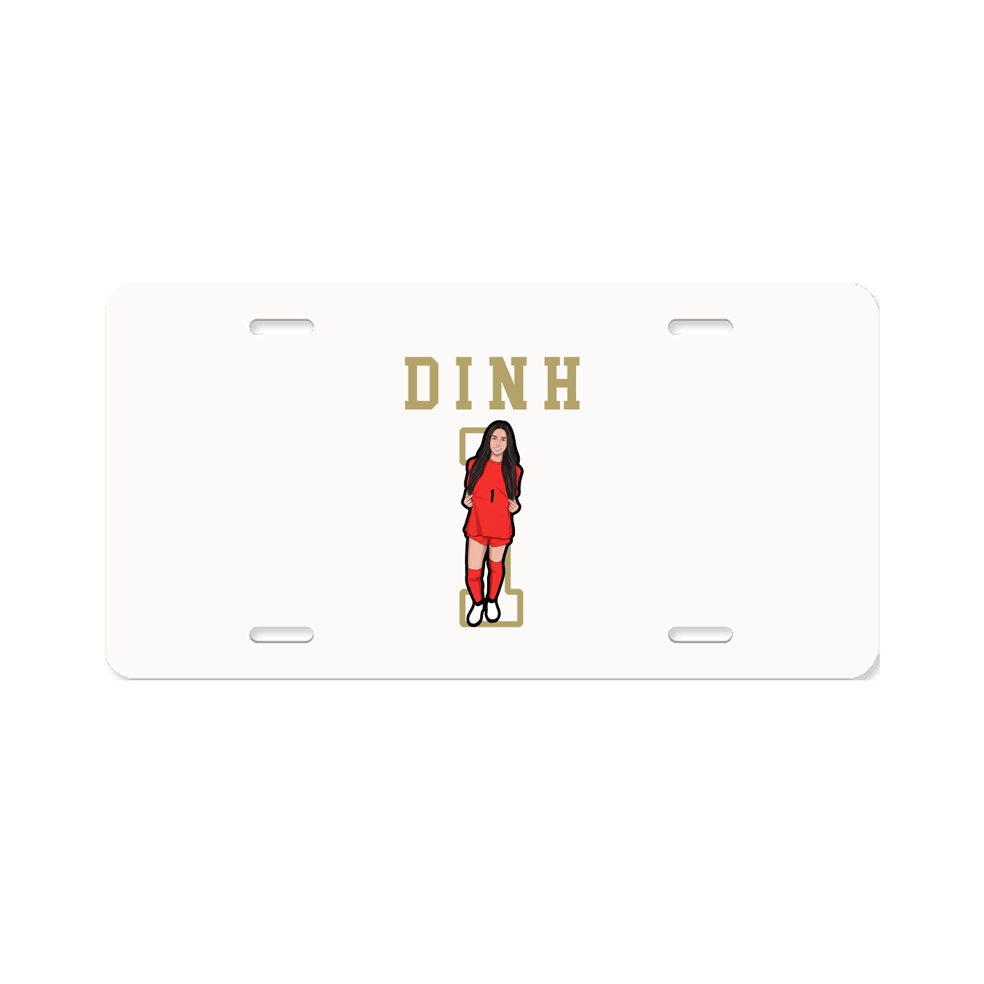 License Plate — Shirsey in Classic