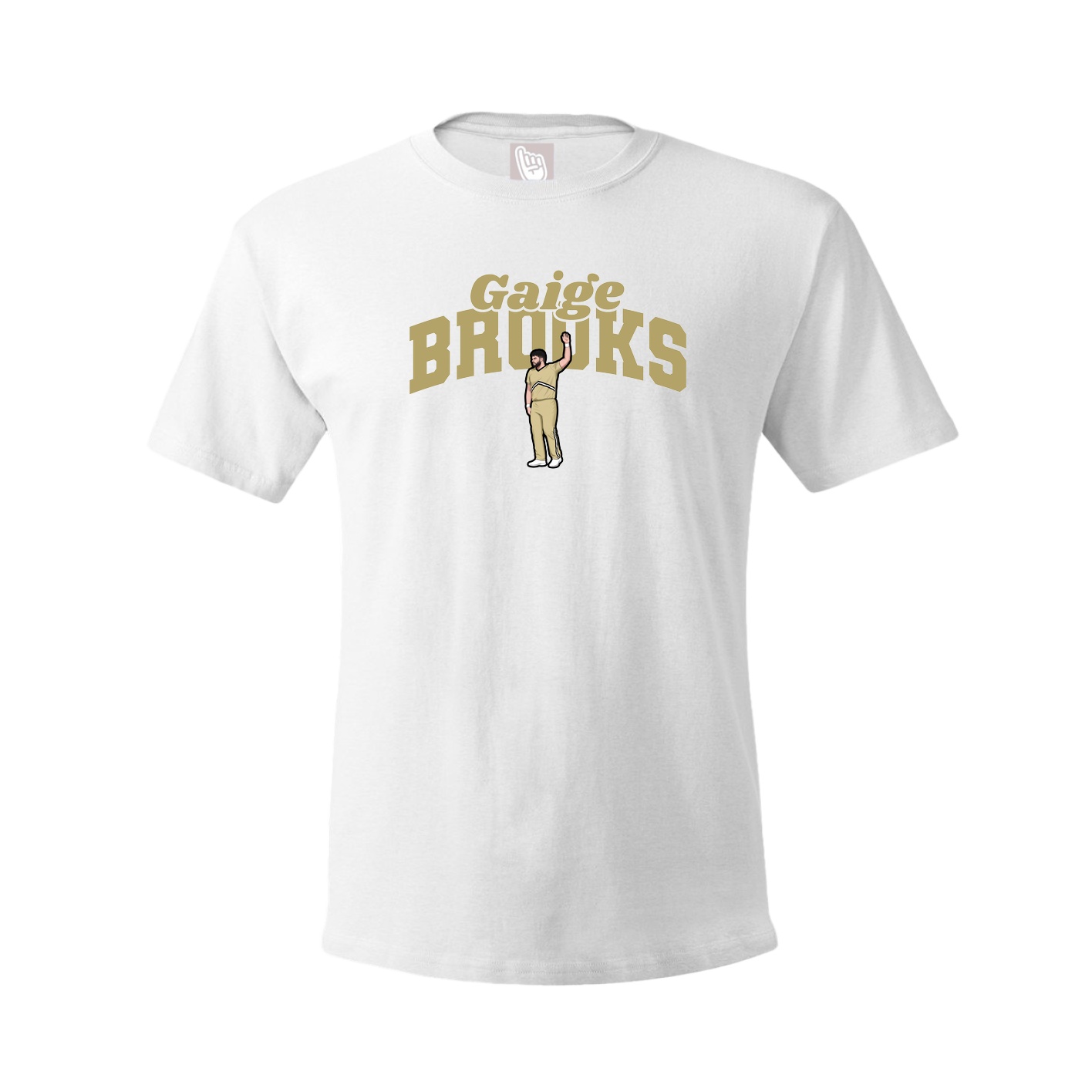 Youth Tee — Signature Arch in White