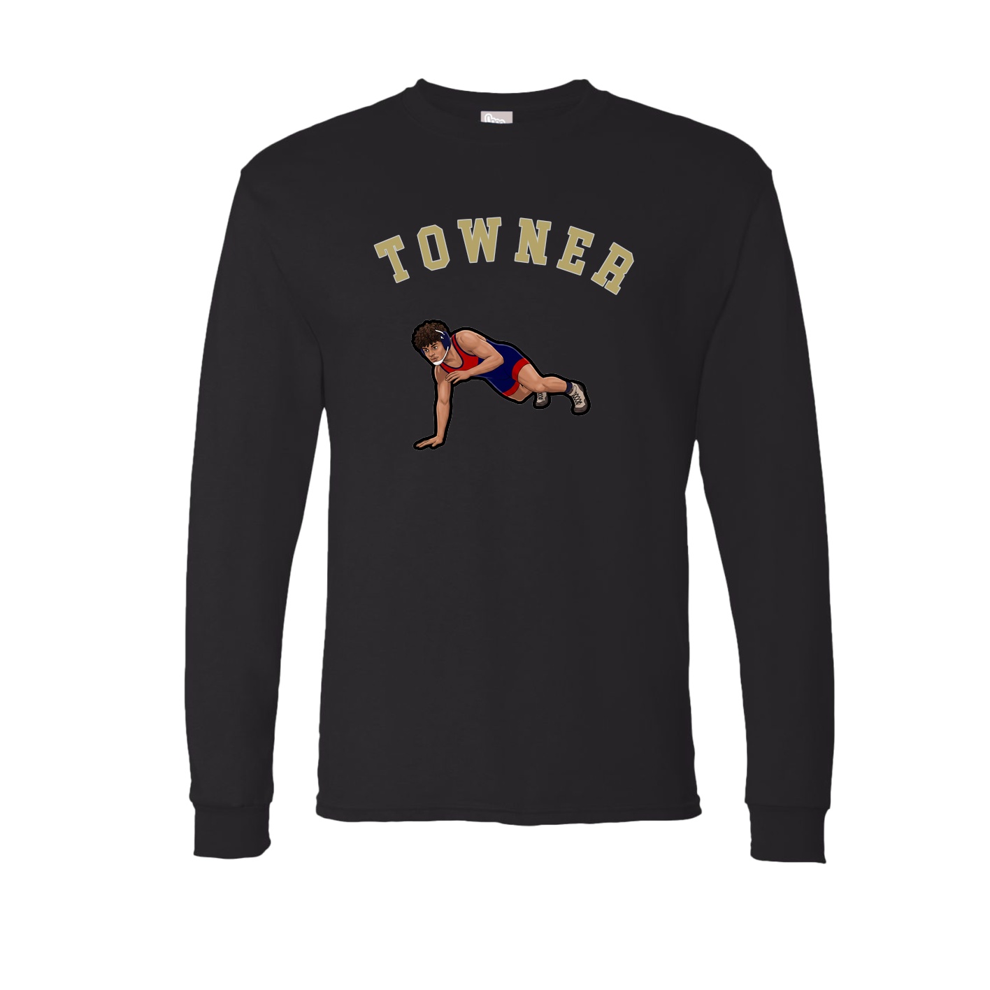 Long Sleeve Tee — Shirsey Arch in Black