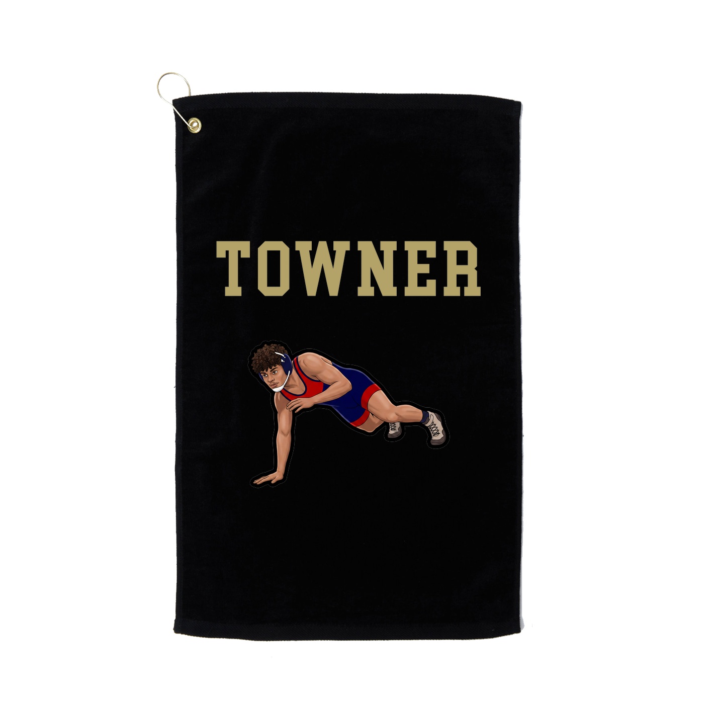 Golf Towel — Shirsey in Black