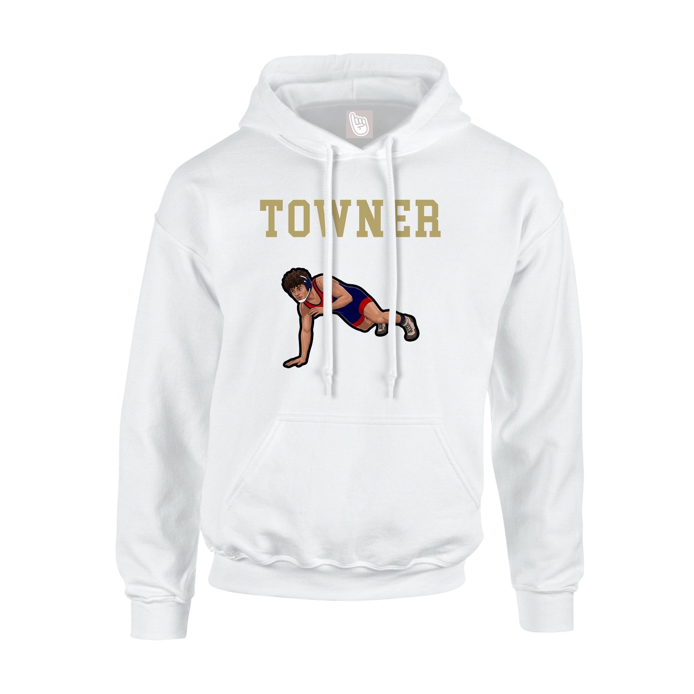 Youth Hoodie — Shirsey in White