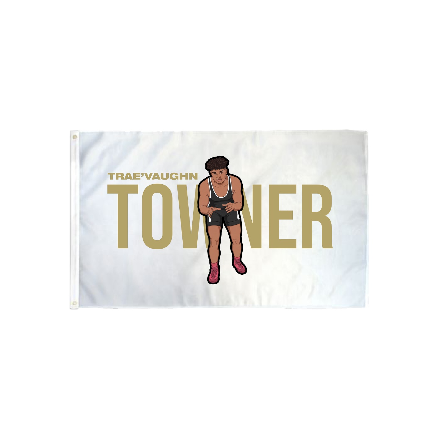 3x5 Flag — Player Name in Classic