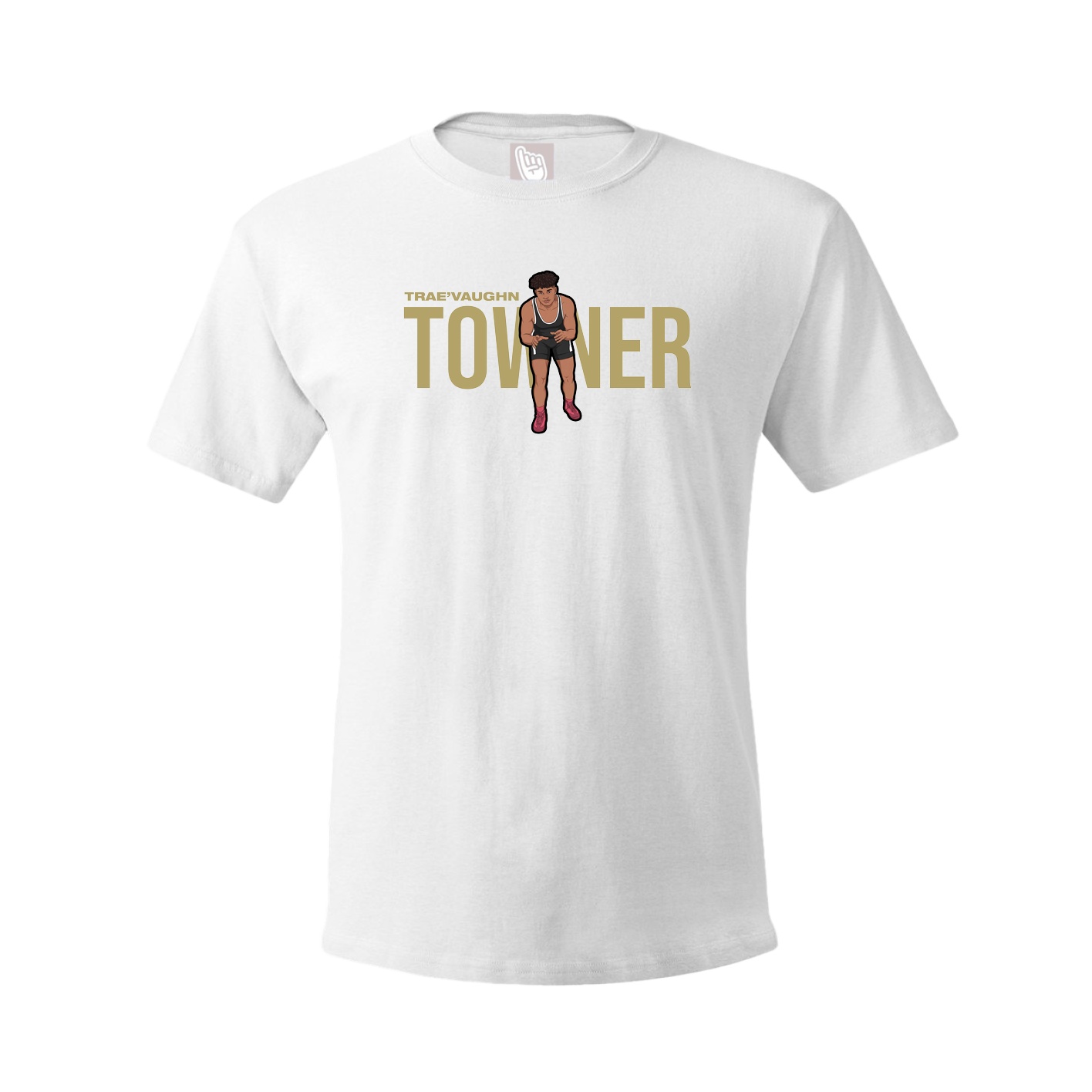 Youth Tee — Player Name in White