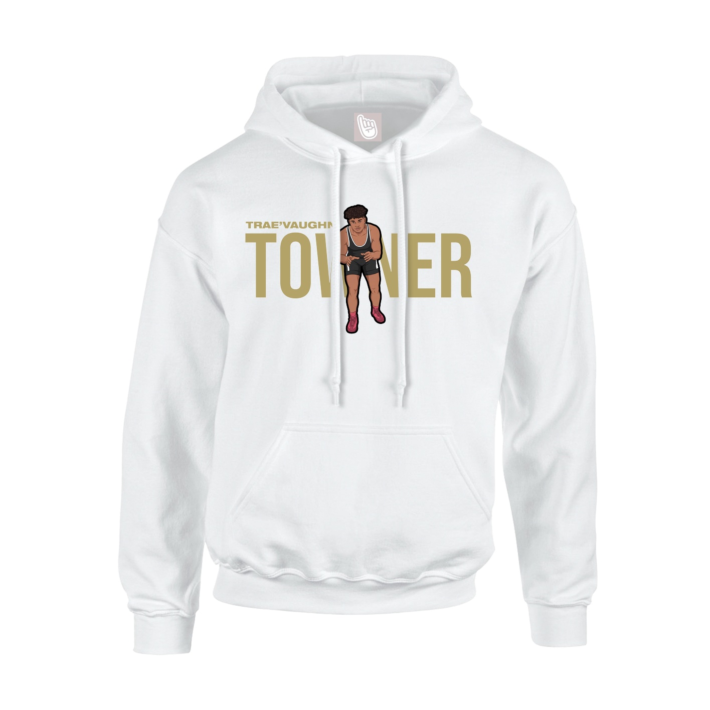 Hoodie — Player Name in White