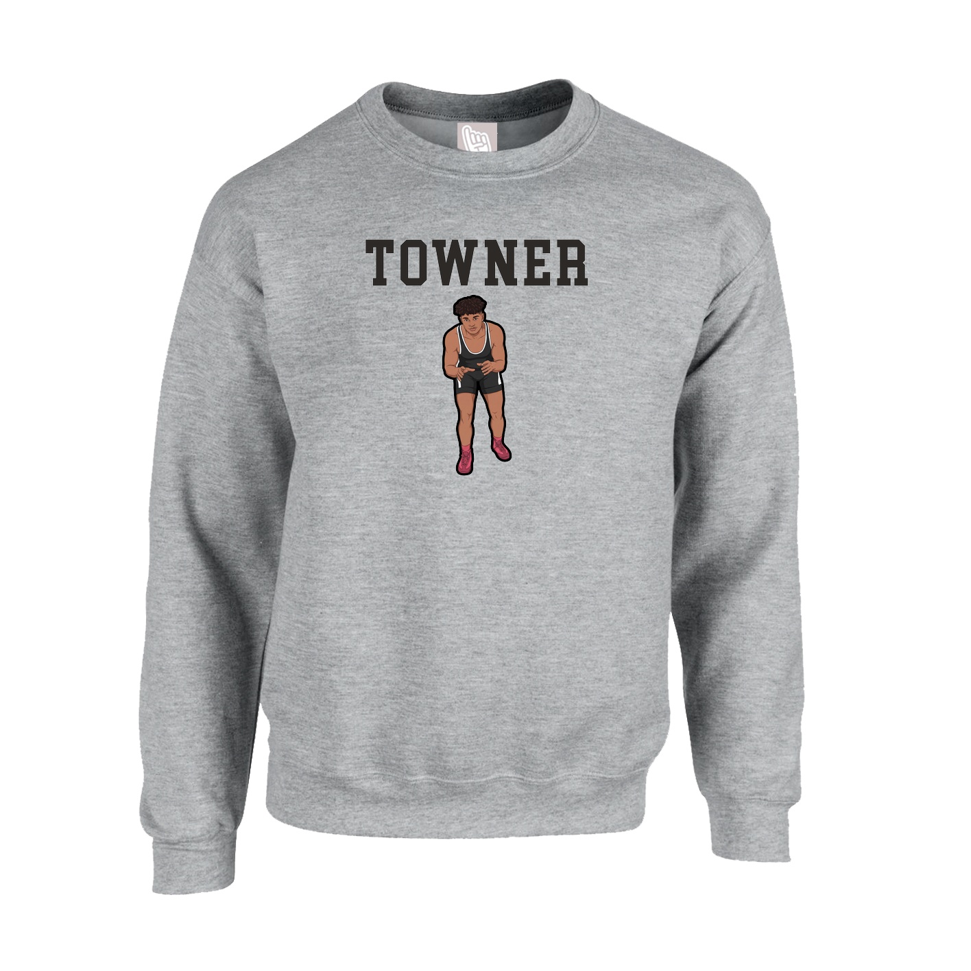 Fleece Crew — Shirsey in Grey