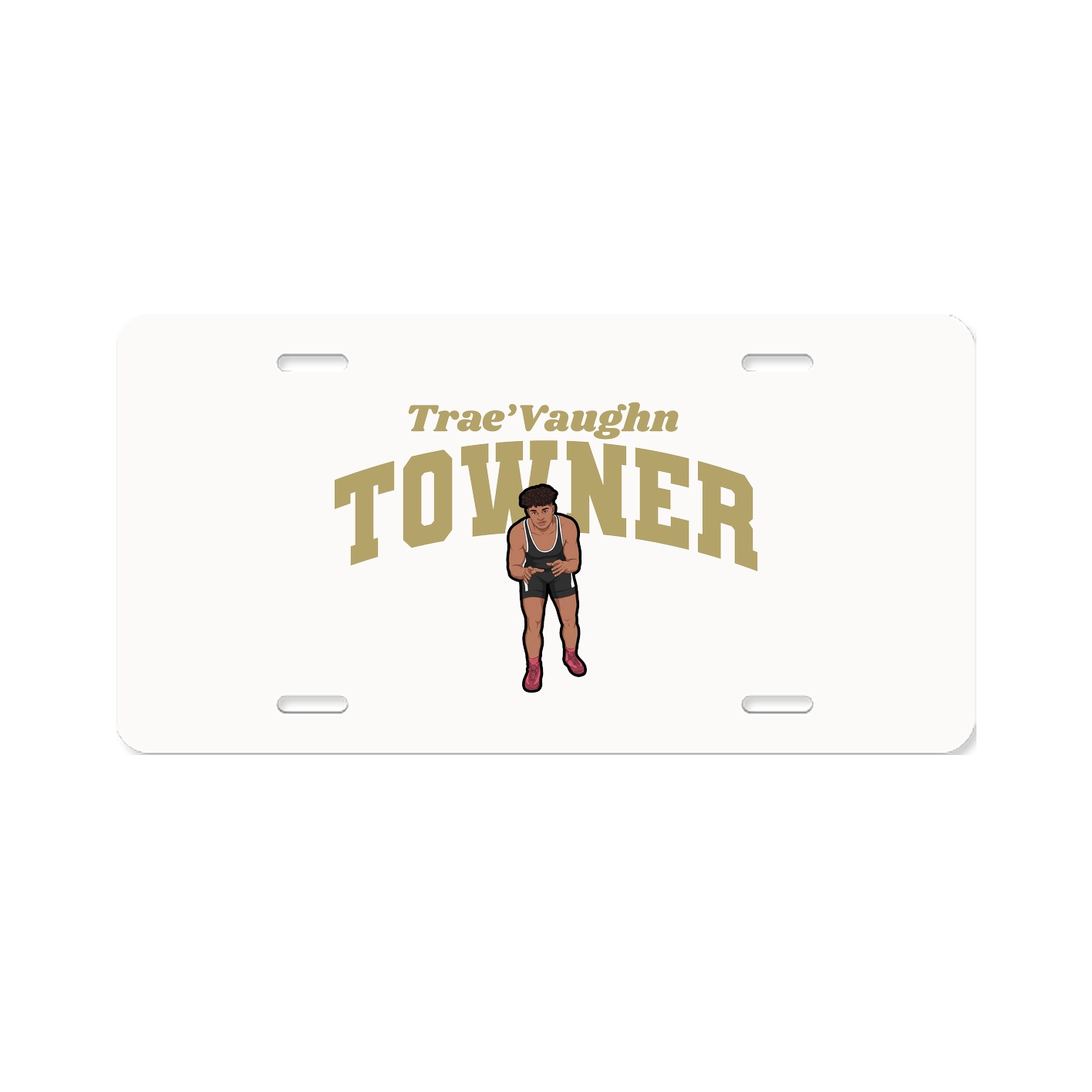License Plate — Signature Arch in Classic