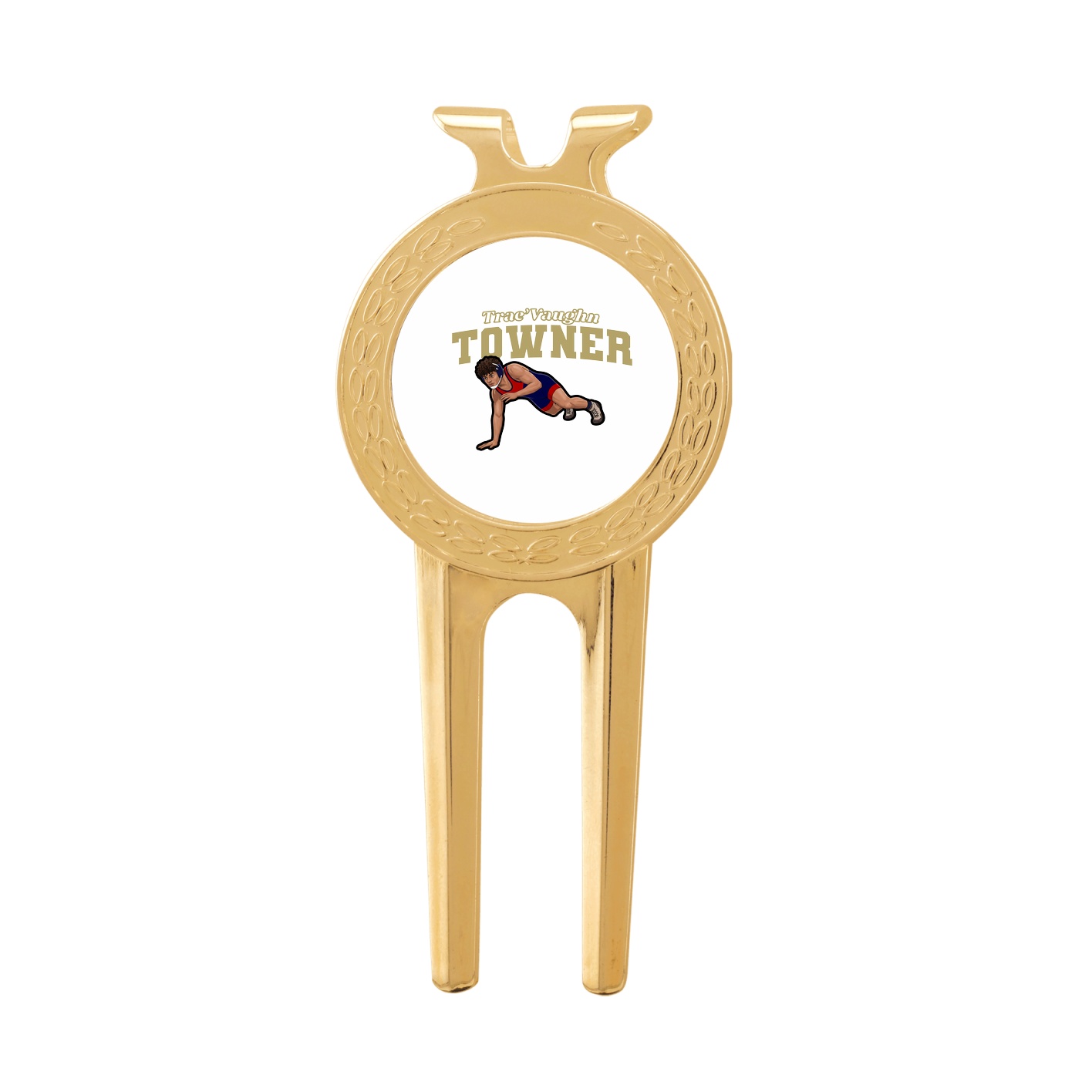 Divot Tool with Ball Marker — Name Arch in Classic